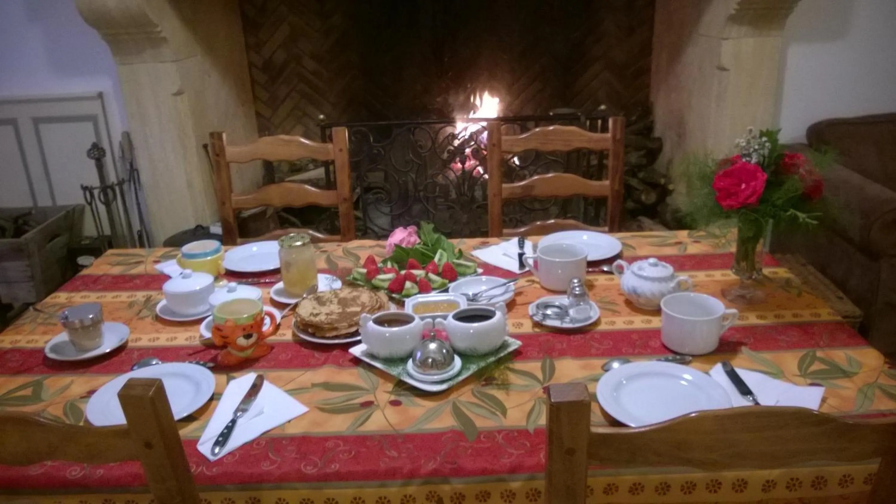 Breakfast in Chambre d'Hotes La Brunetière