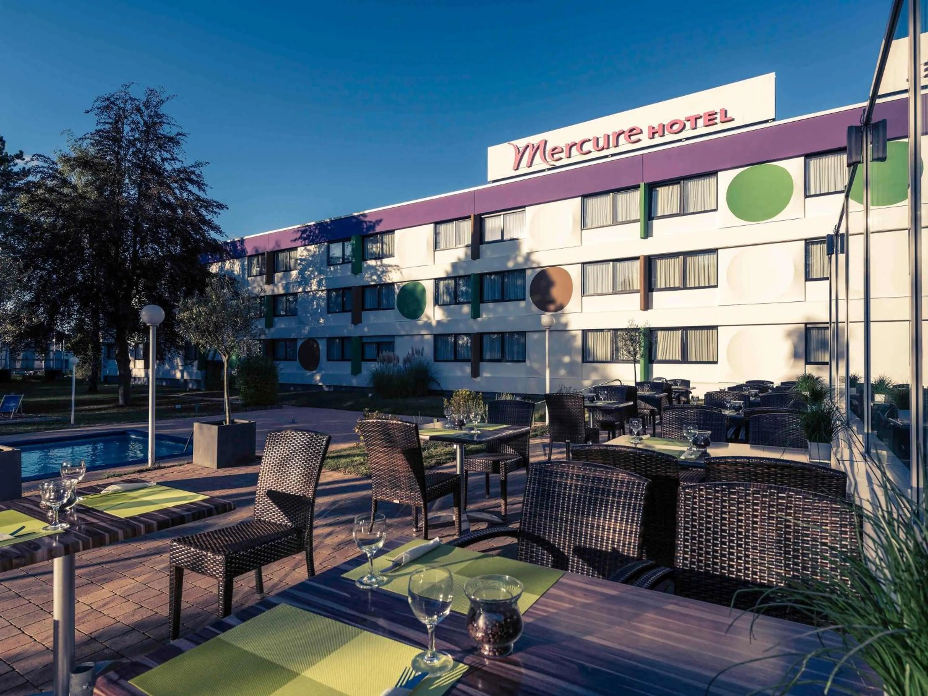 Property building in Mercure Hotel Saarbrücken Süd