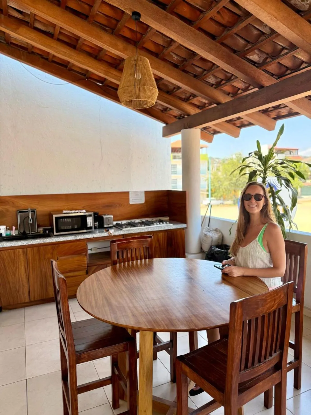 Balcony/Terrace in Hotel Aldea Sol