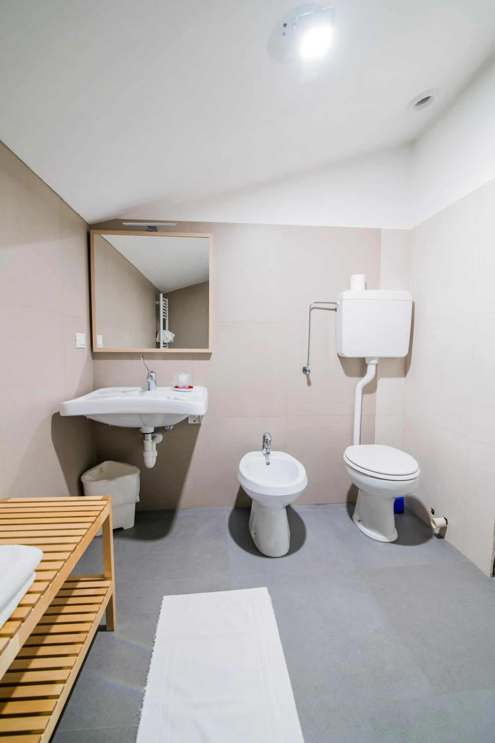 Toilet in Hotel Alla Fonte