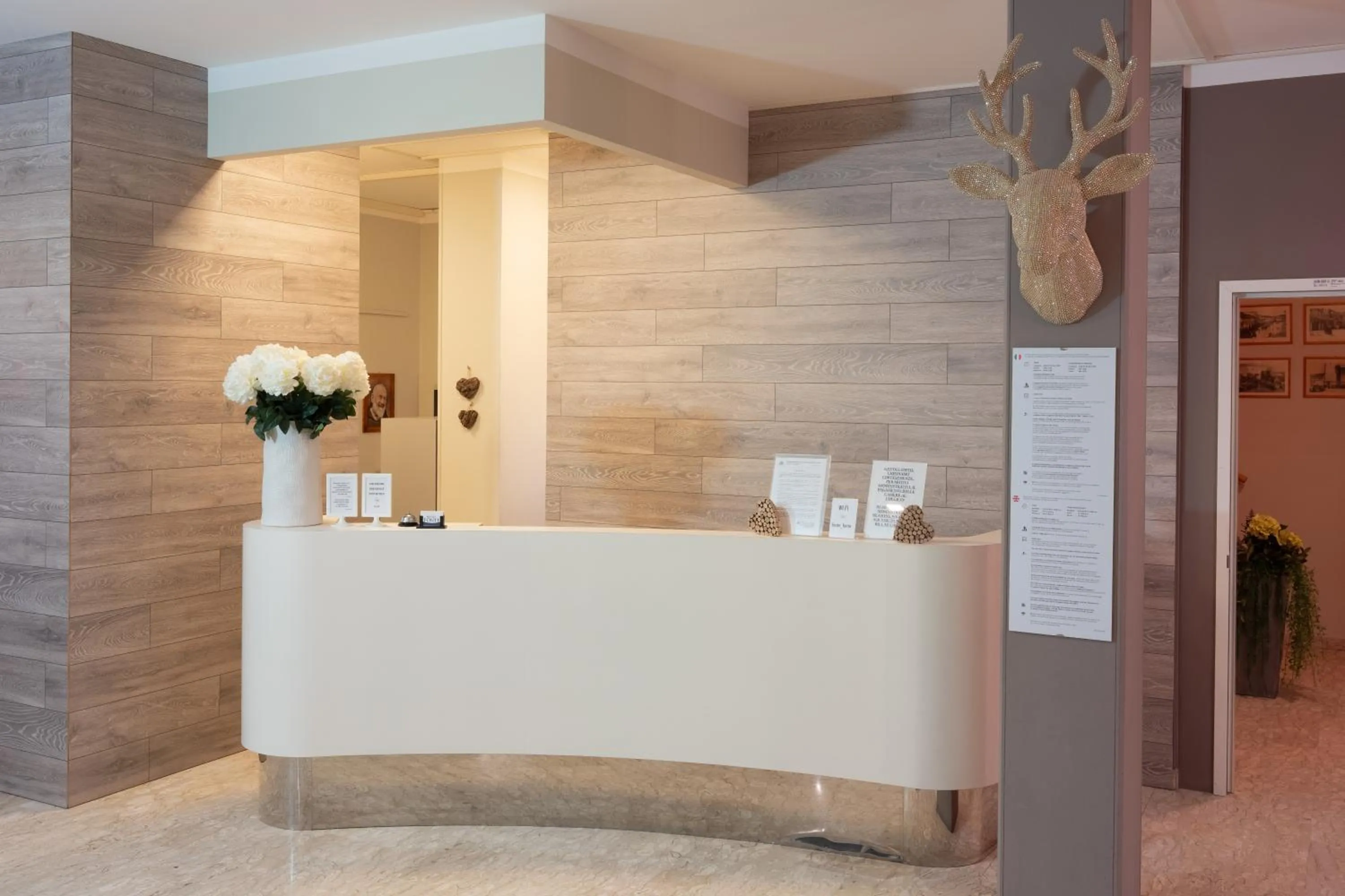 Lobby or reception in Hotel Alla Fonte