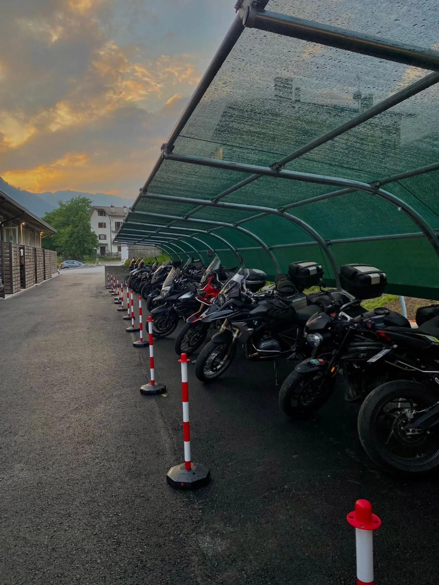 Parking in Hotel Alla Fonte