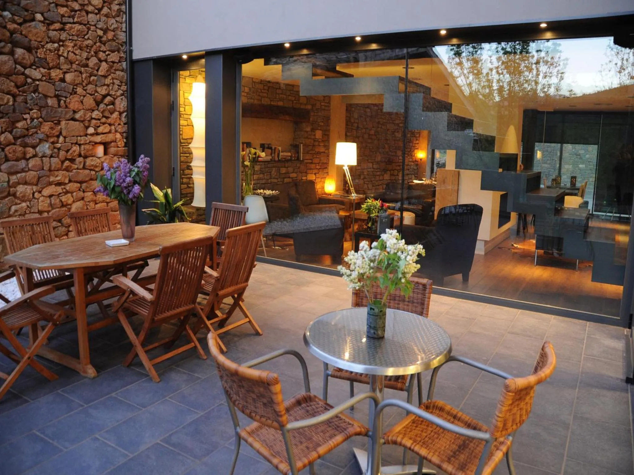 Garden in Bonansa Country Hotel
