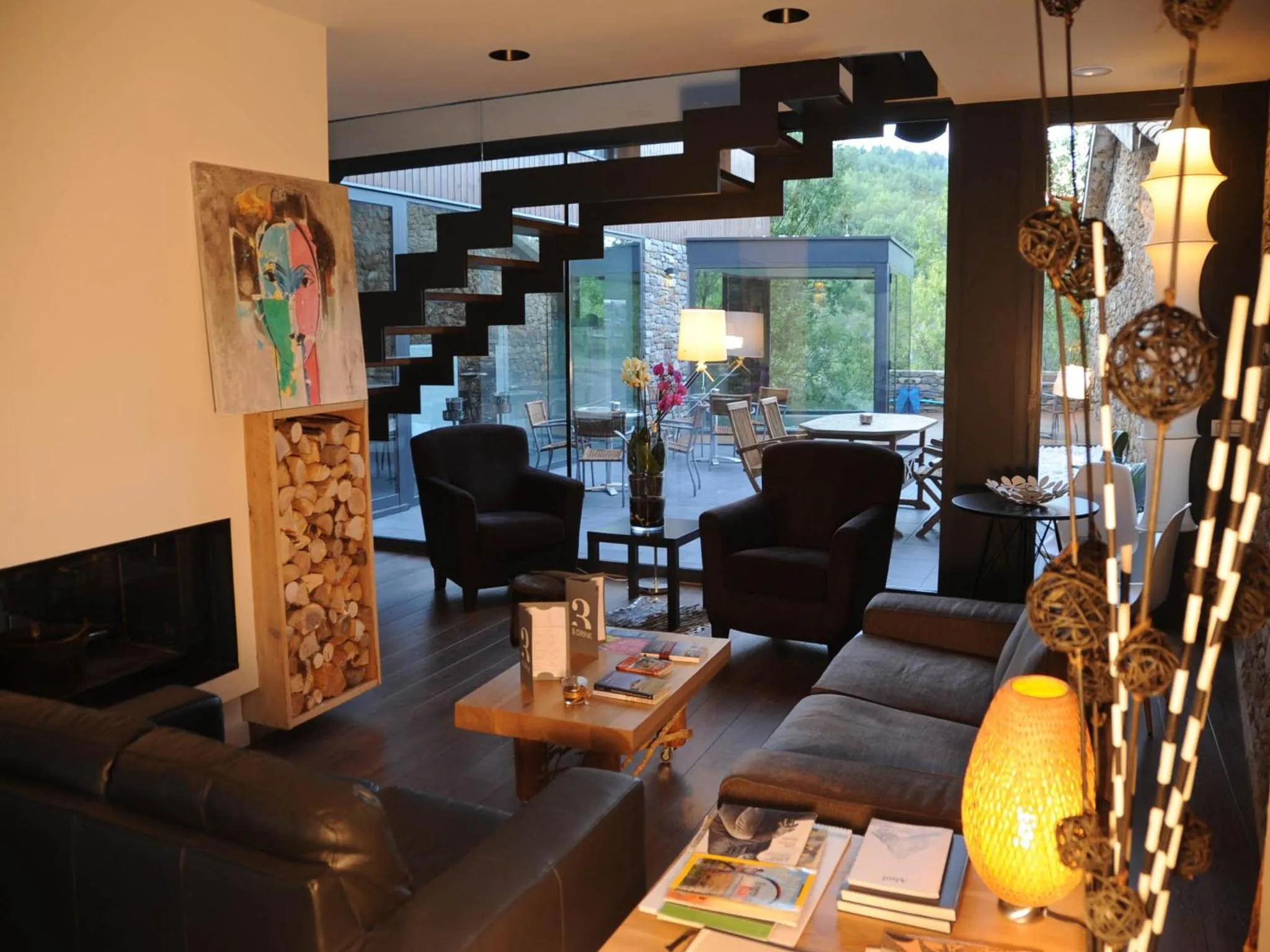 Lounge or bar in Bonansa Country Hotel