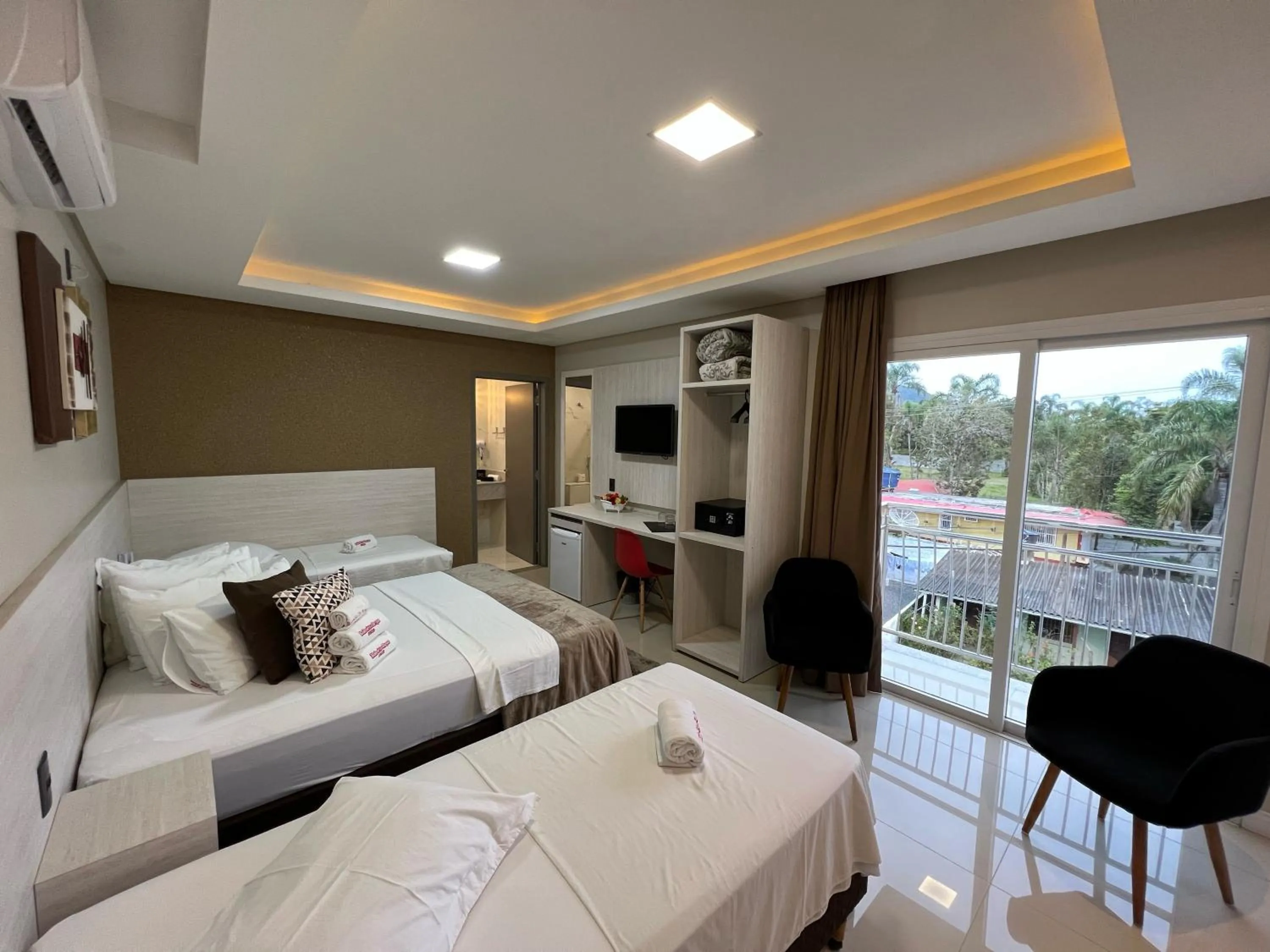 Bed in Hotel Balneário do Parque