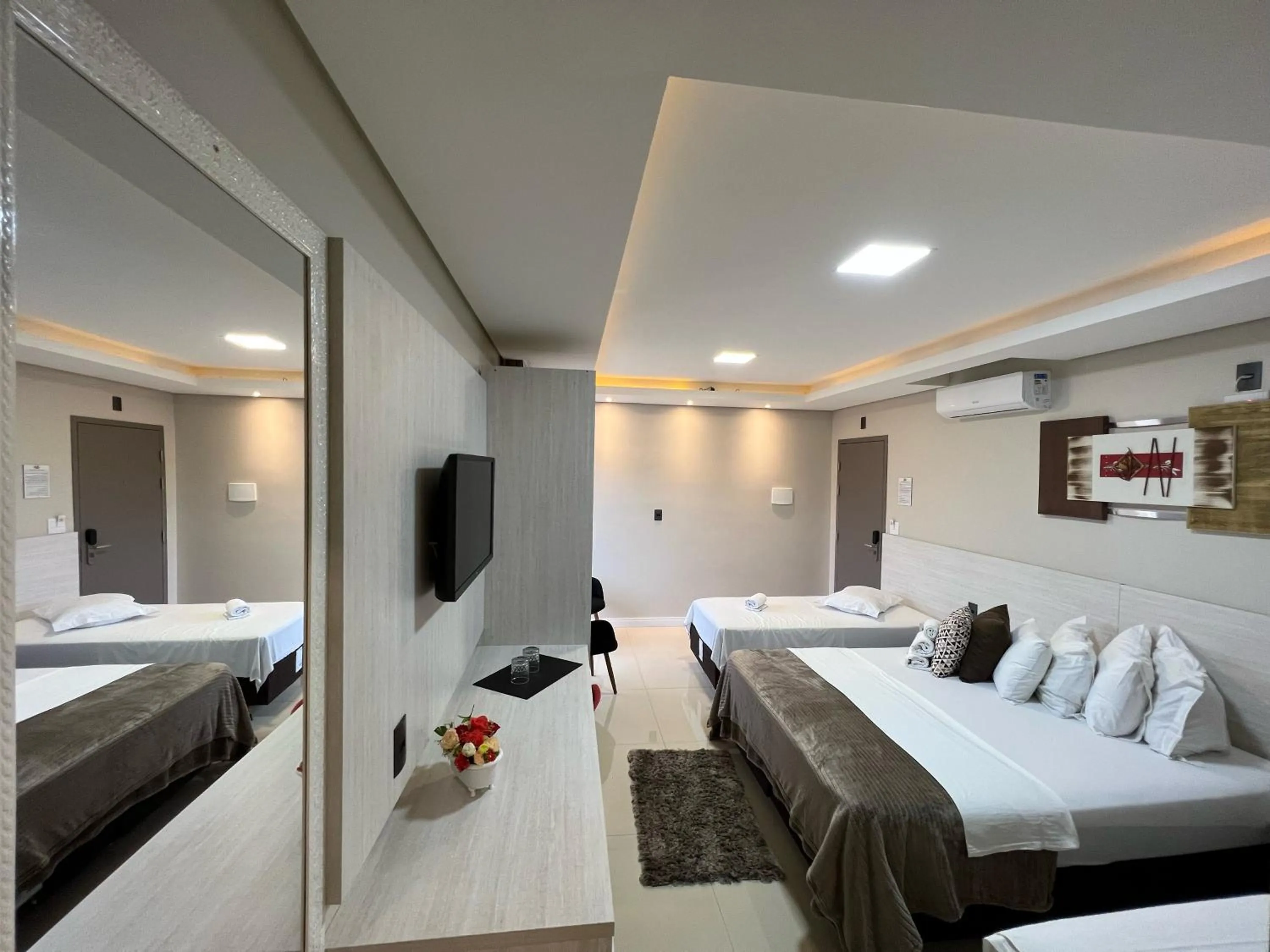 Bed in Hotel Balneário do Parque