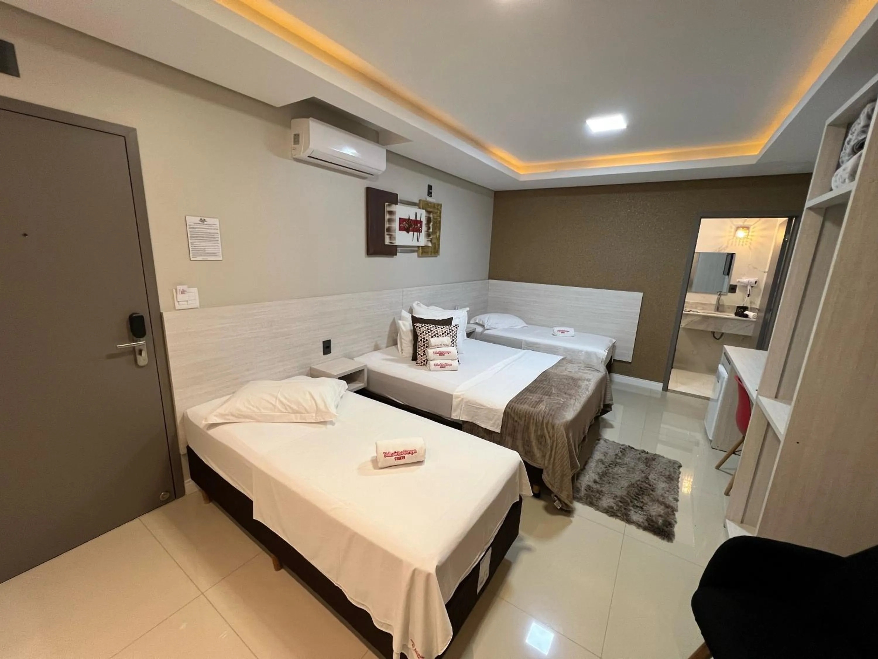 Bed in Hotel Balneário do Parque