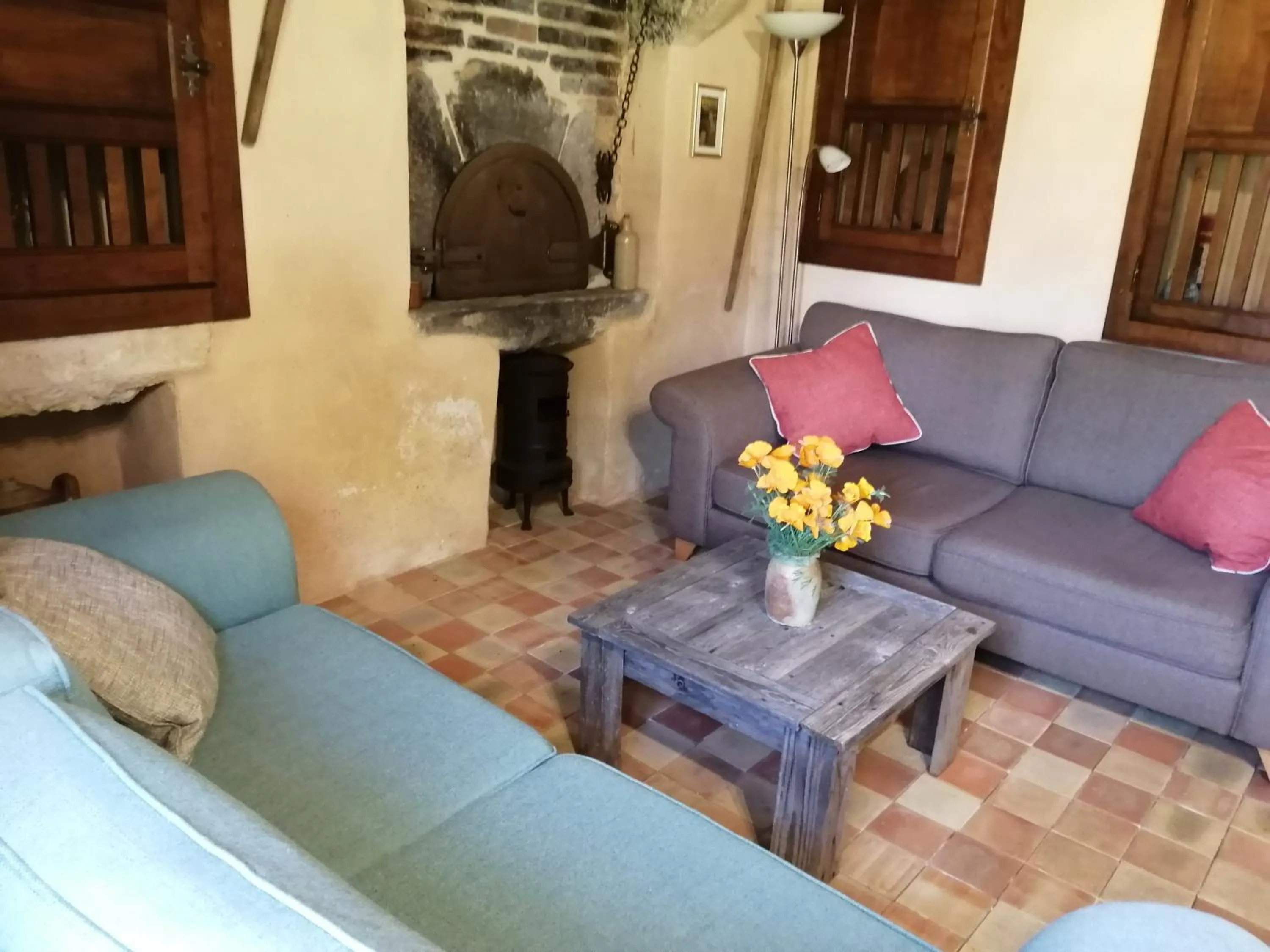 Seating area in La Jariette