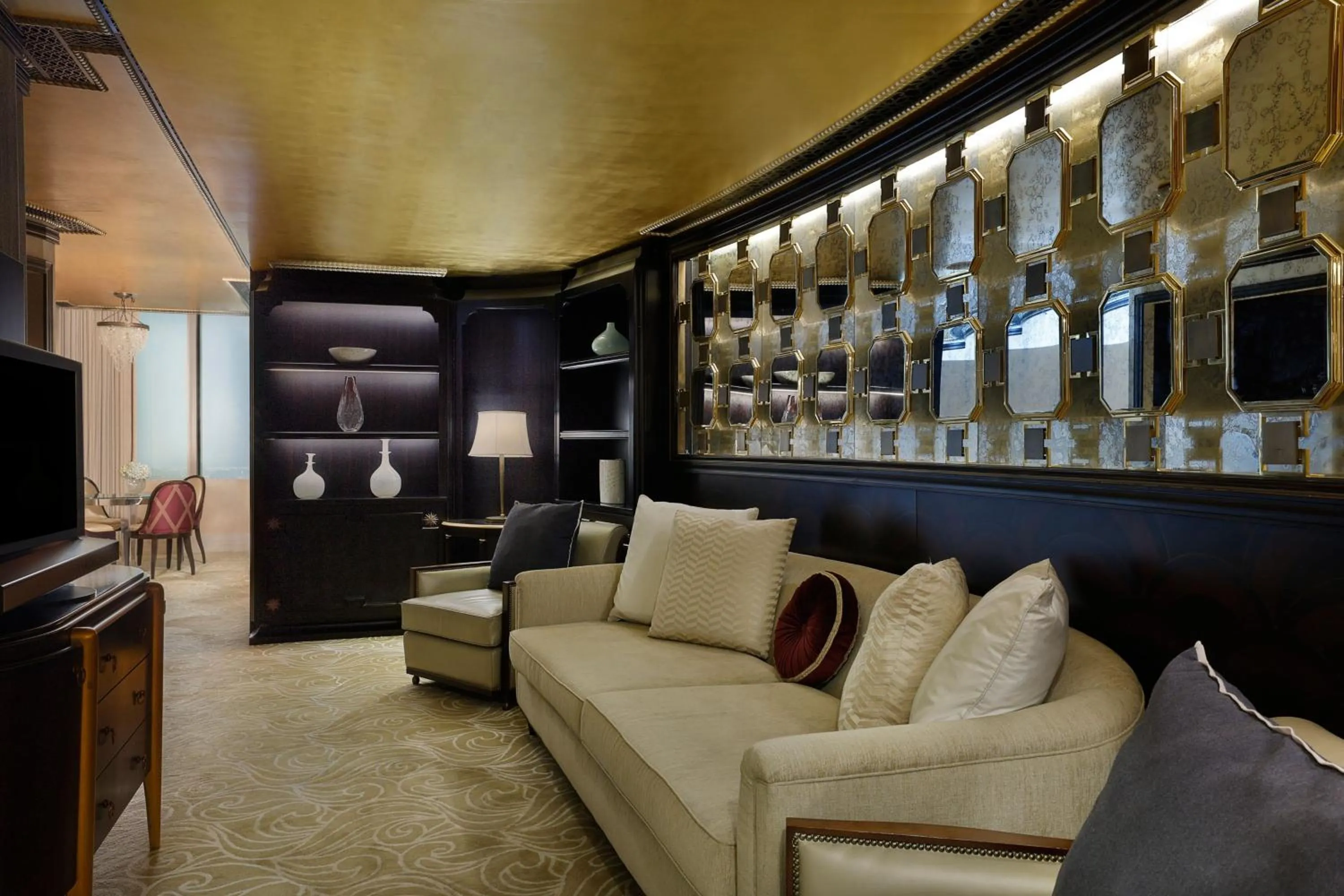 Lounge or bar in The St. Regis Abu Dhabi