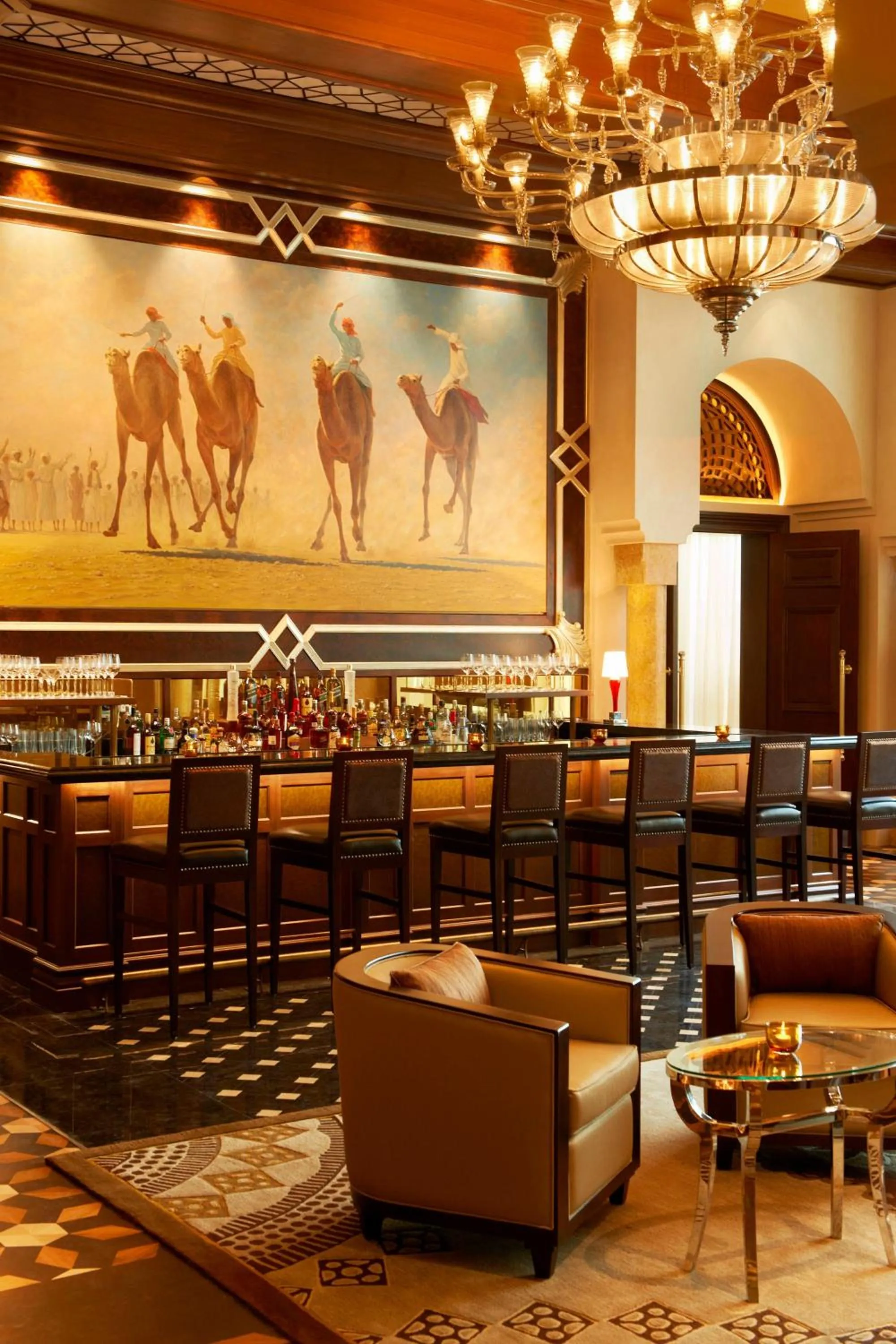 Lounge or bar in The St. Regis Abu Dhabi
