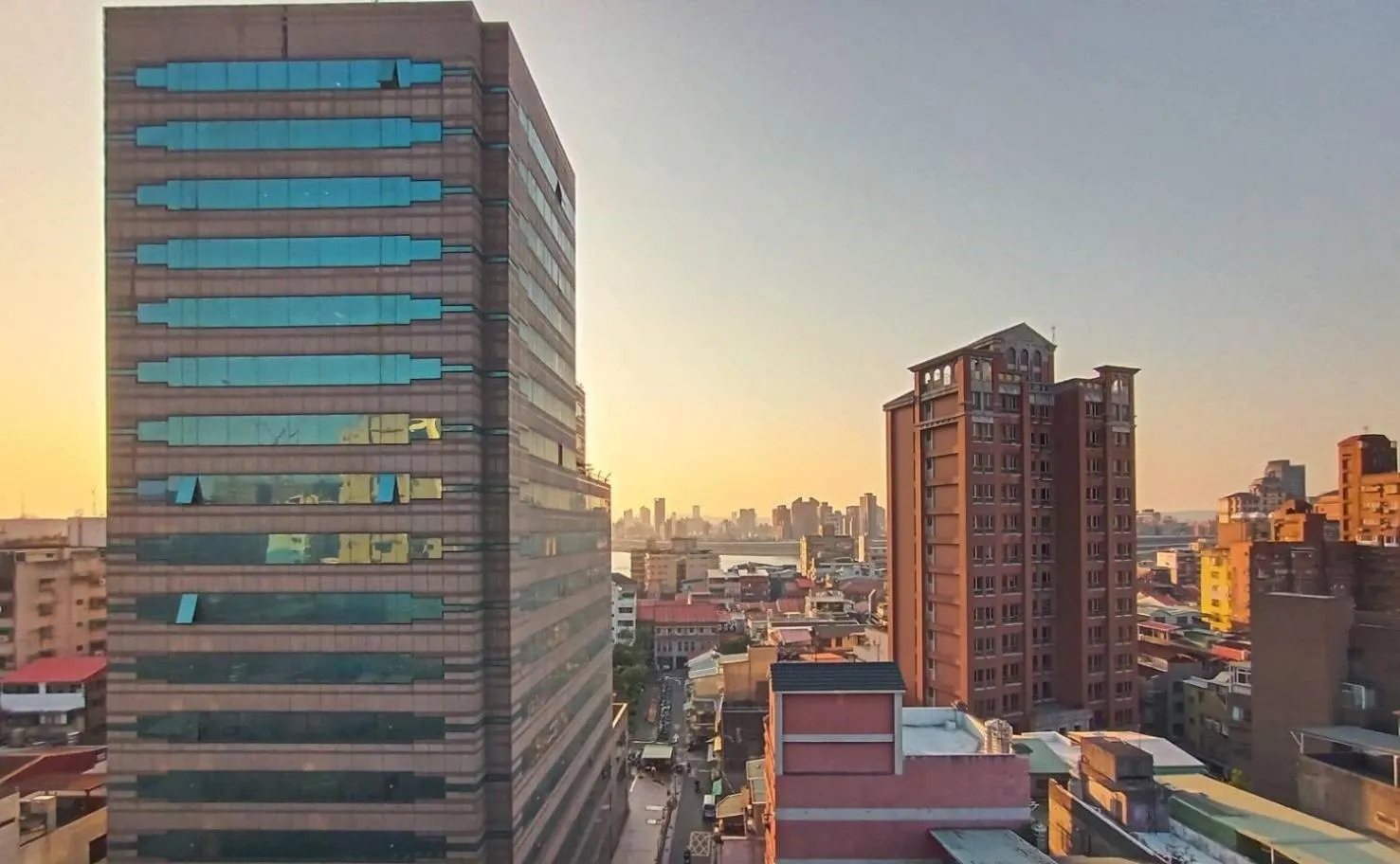 City view in V-one Vogue Hotel