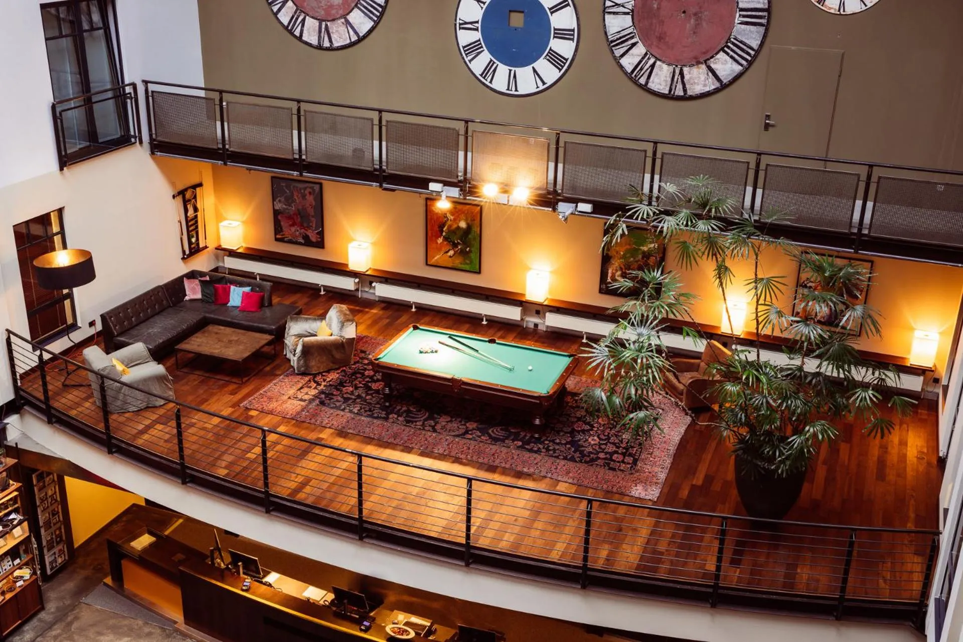 Lobby or reception in Gastwerk Hotel Hamburg