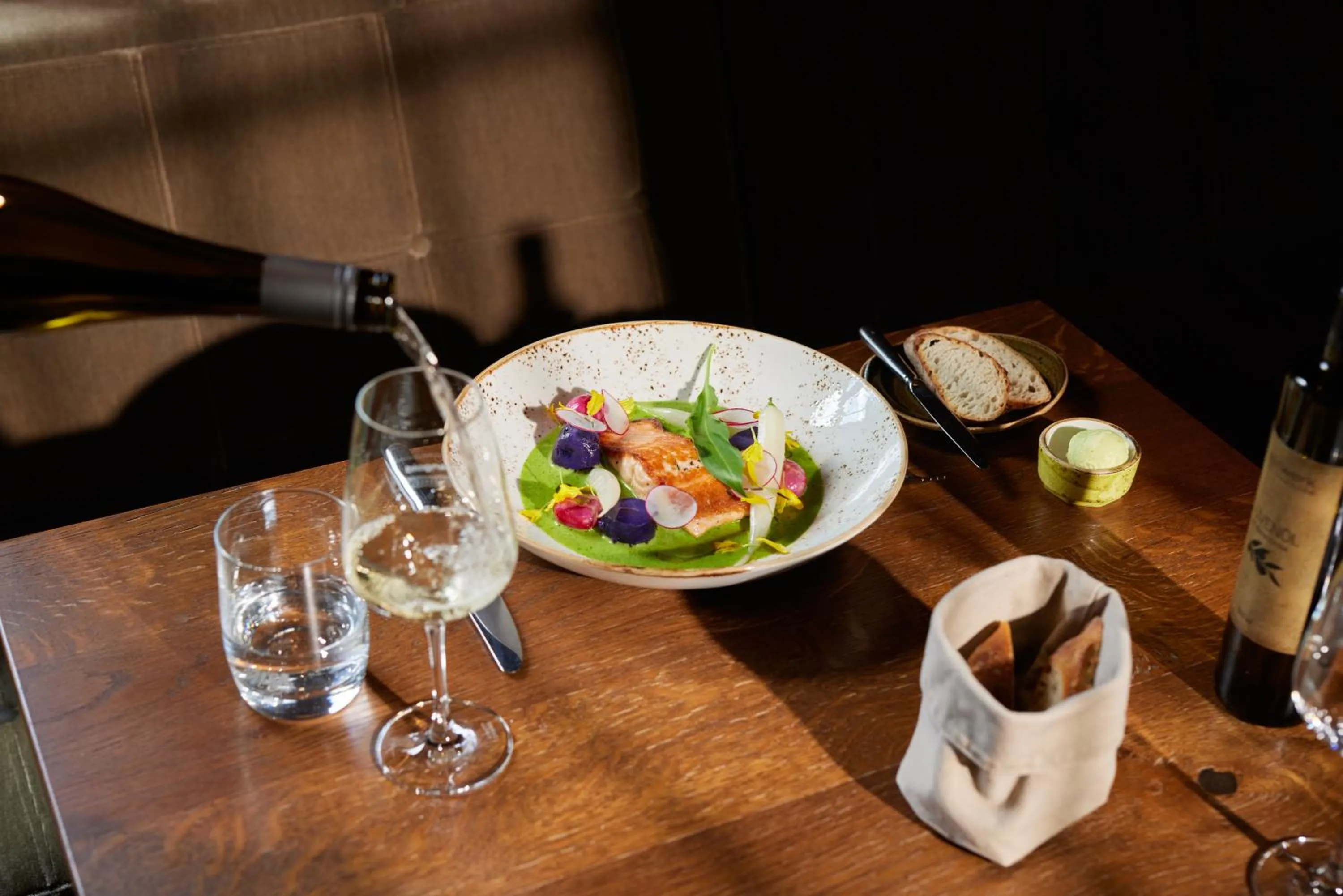 Restaurant/places to eat in Gastwerk Hotel Hamburg