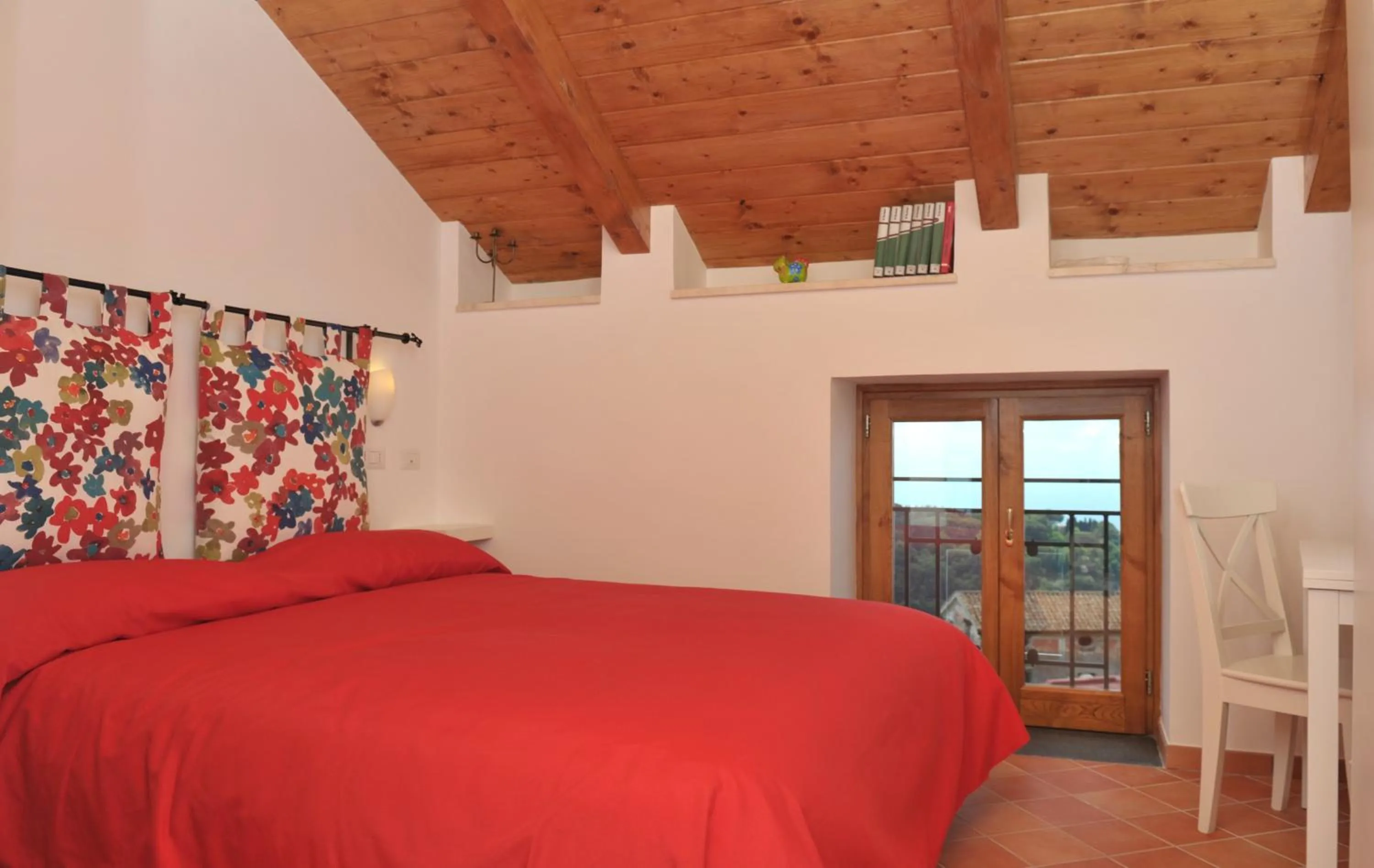 Balcony/Terrace, Bed in Casa Falcone B&B