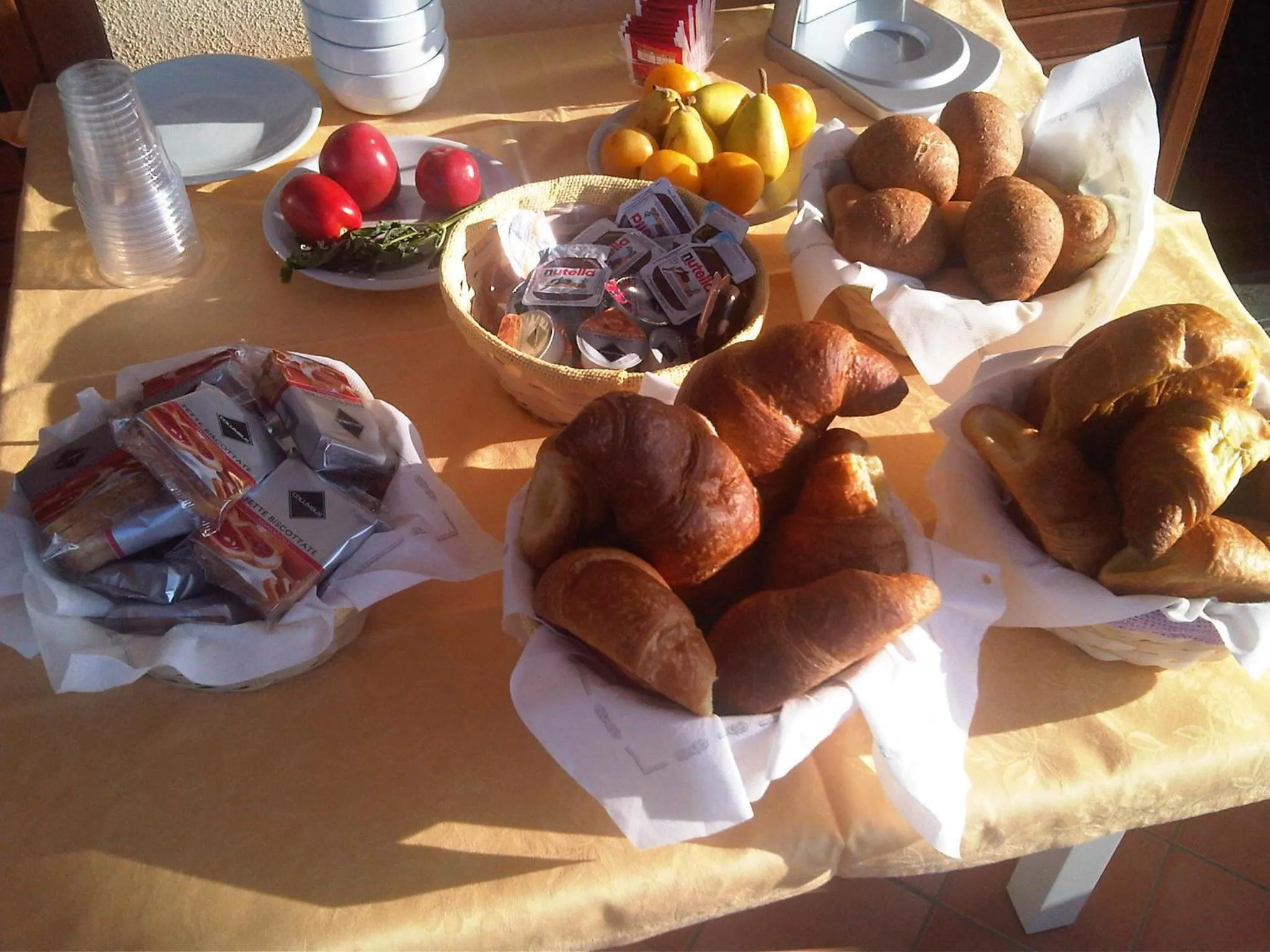 Food and drinks in Casa Falcone B&B