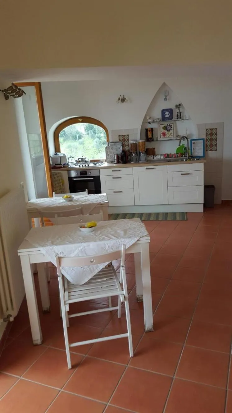 Kitchen or kitchenette in Casa Falcone B&B
