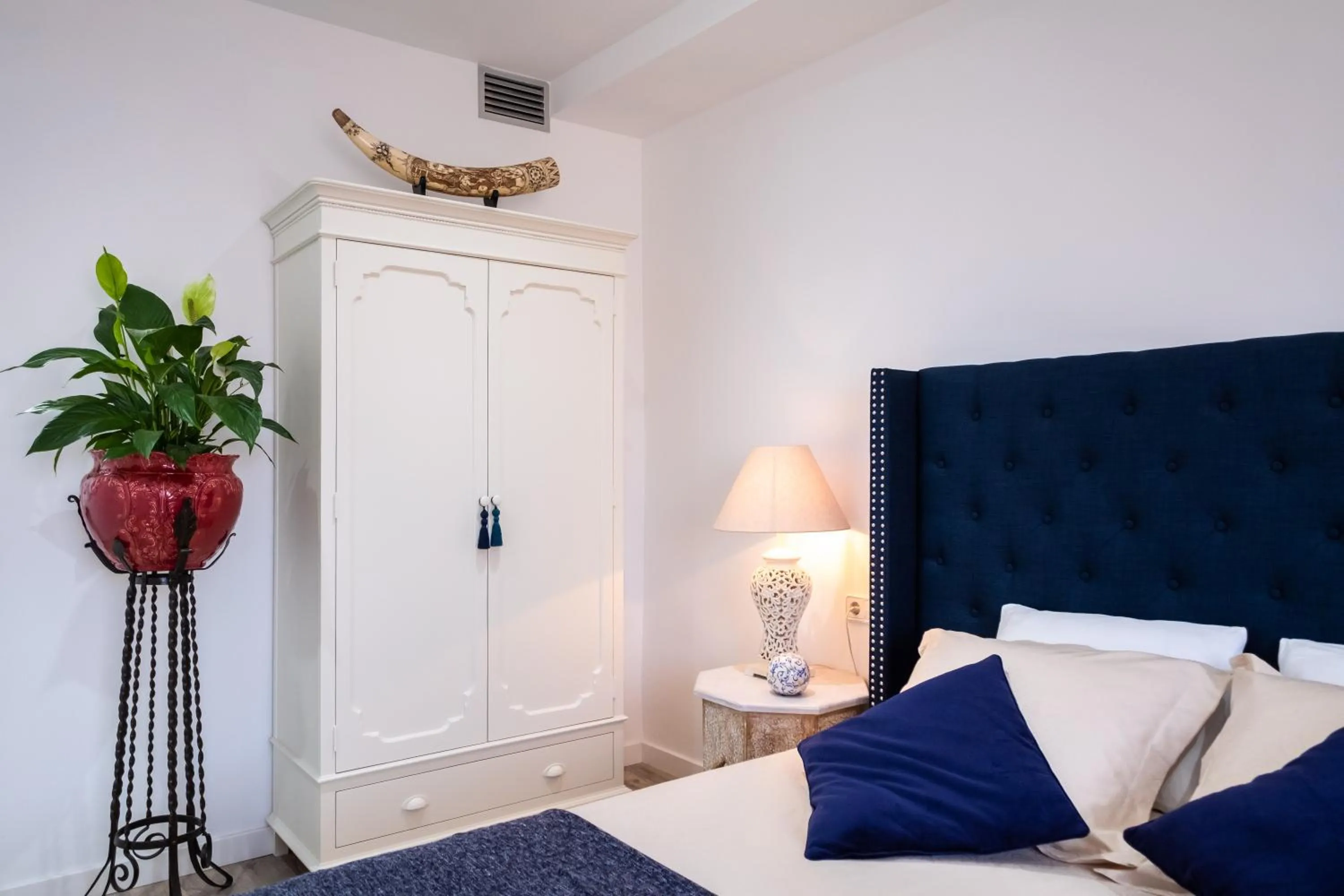 Bedroom, Bed in Lux Apartments Barcelona