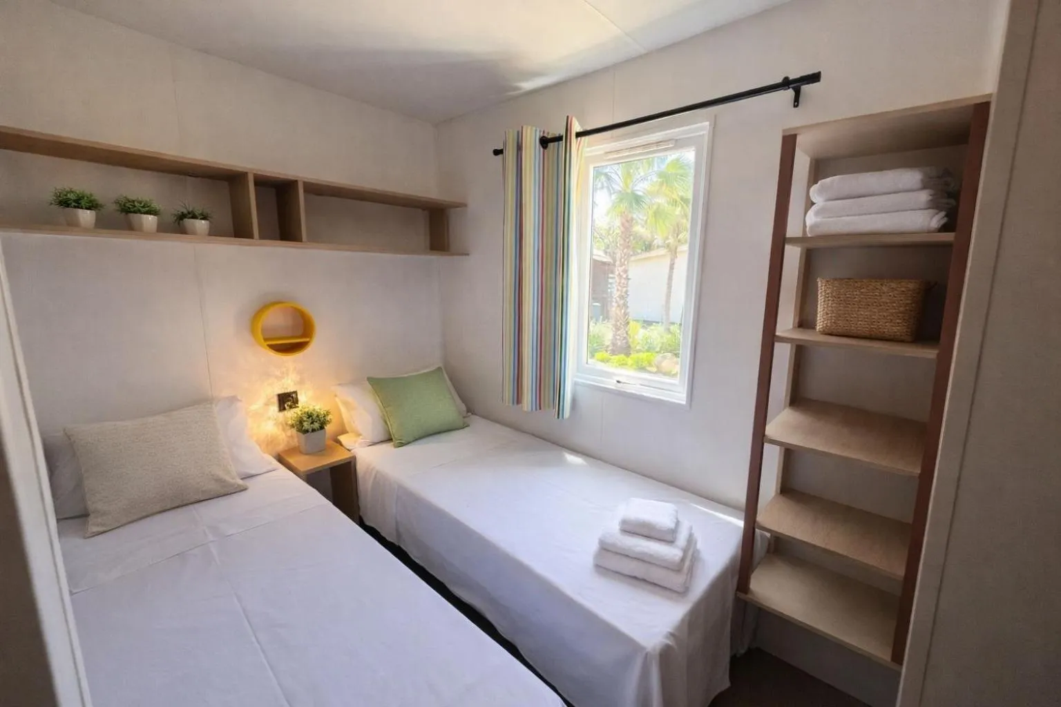 Bed in Camping Resort Els Pins