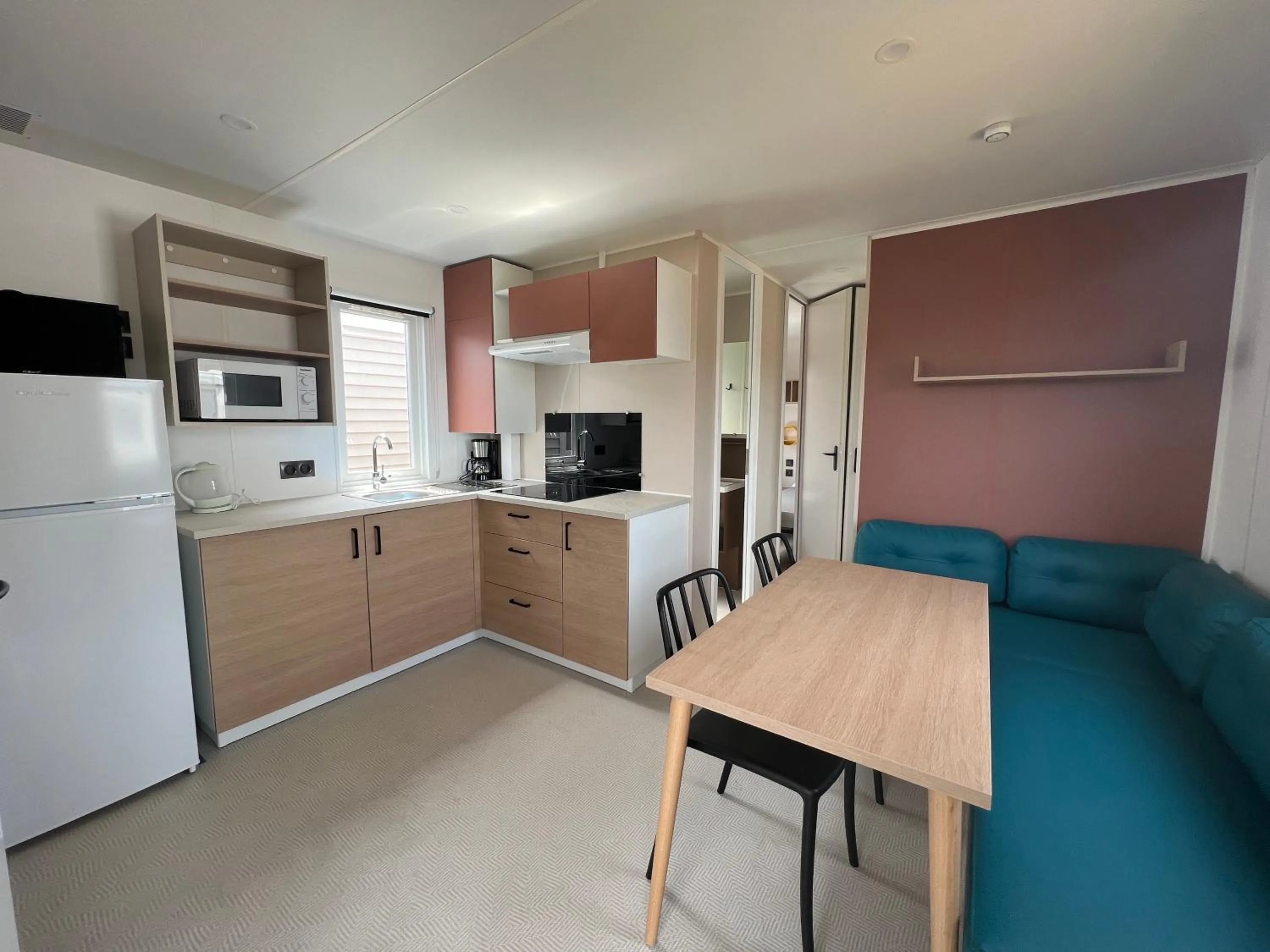 Kitchen or kitchenette in Camping Resort Els Pins