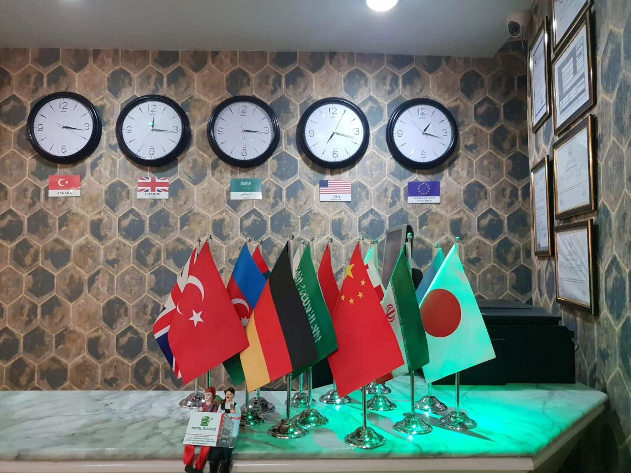 Lobby or reception in Sulduz Hotel