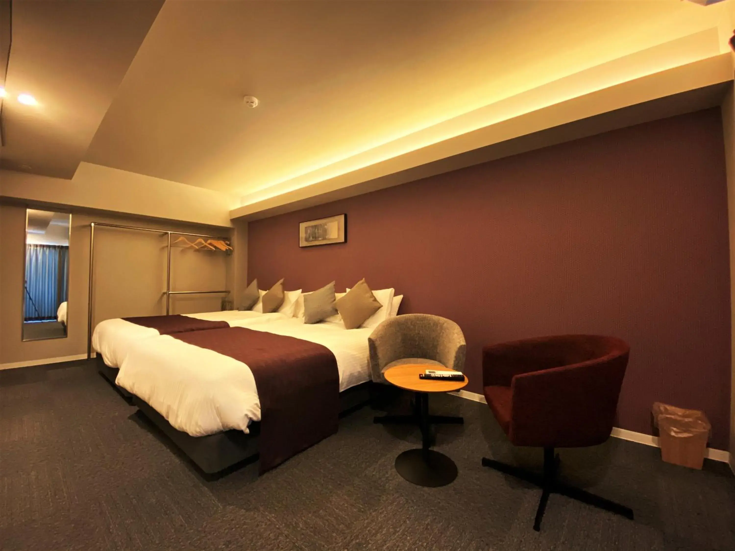 Photo of the whole room, Bed in Randor Residential Hotel Fukuoka Annex Photo of the whole room, Bed in Randor Residential Hotel Fukuoka Annex