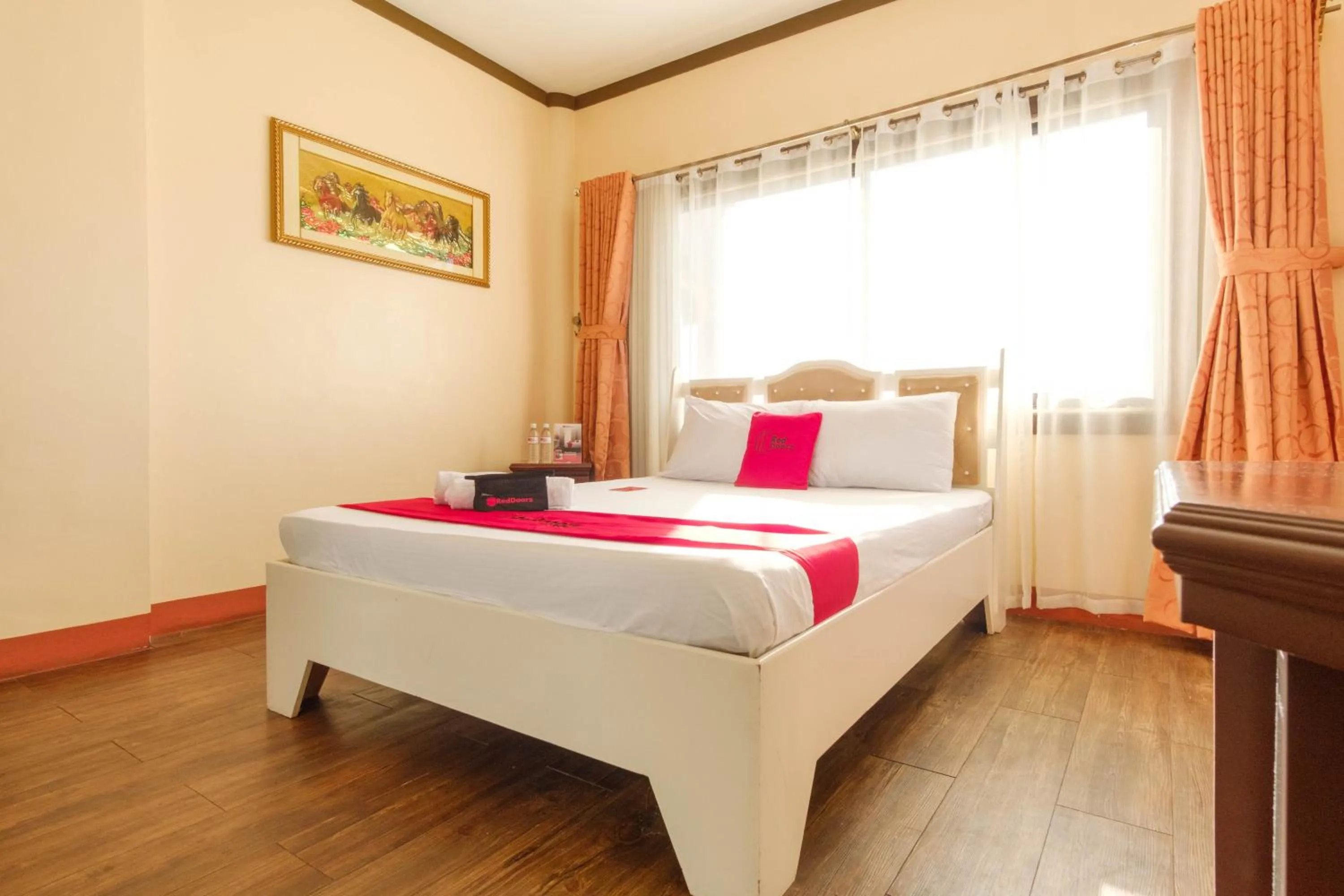 Photo of the whole room, Bed in RedDoorz Plus @ Seaborne Hotel Subic Zambales