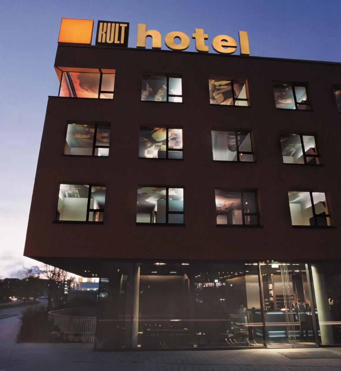 Property building in Kult Hotel