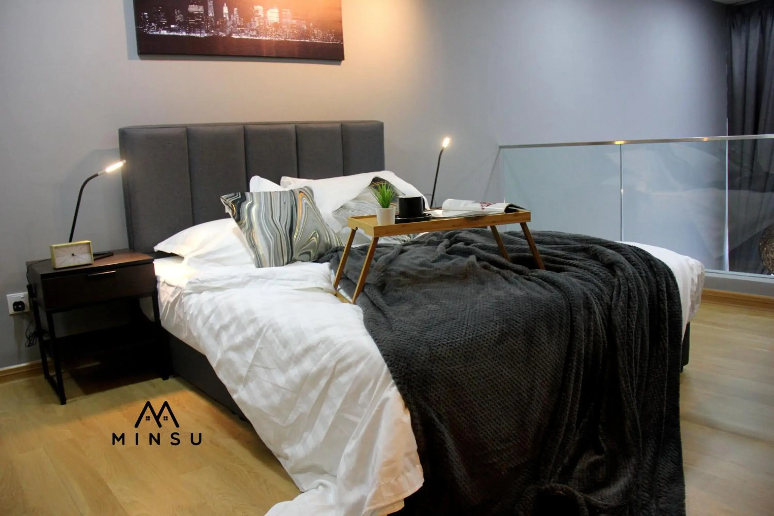 Bedroom, Bed in Minsu (Ekocheras) Bedroom, Bed in Minsu (Ekocheras)