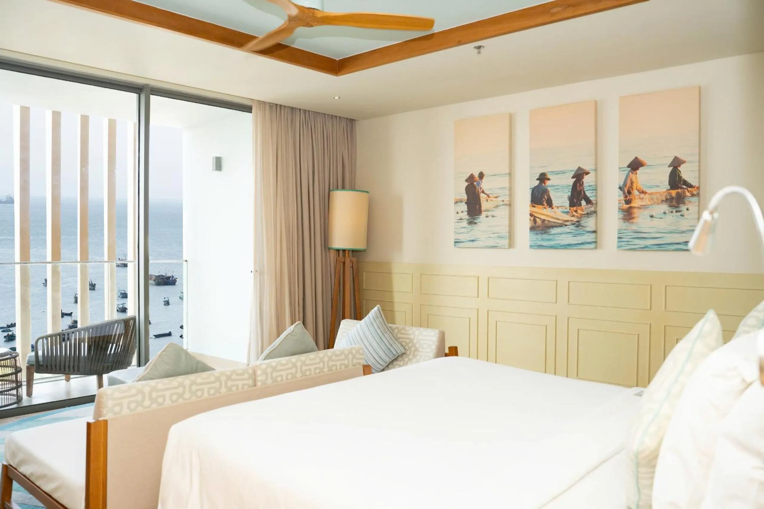 Bed in Fusion Suites Vung Tau