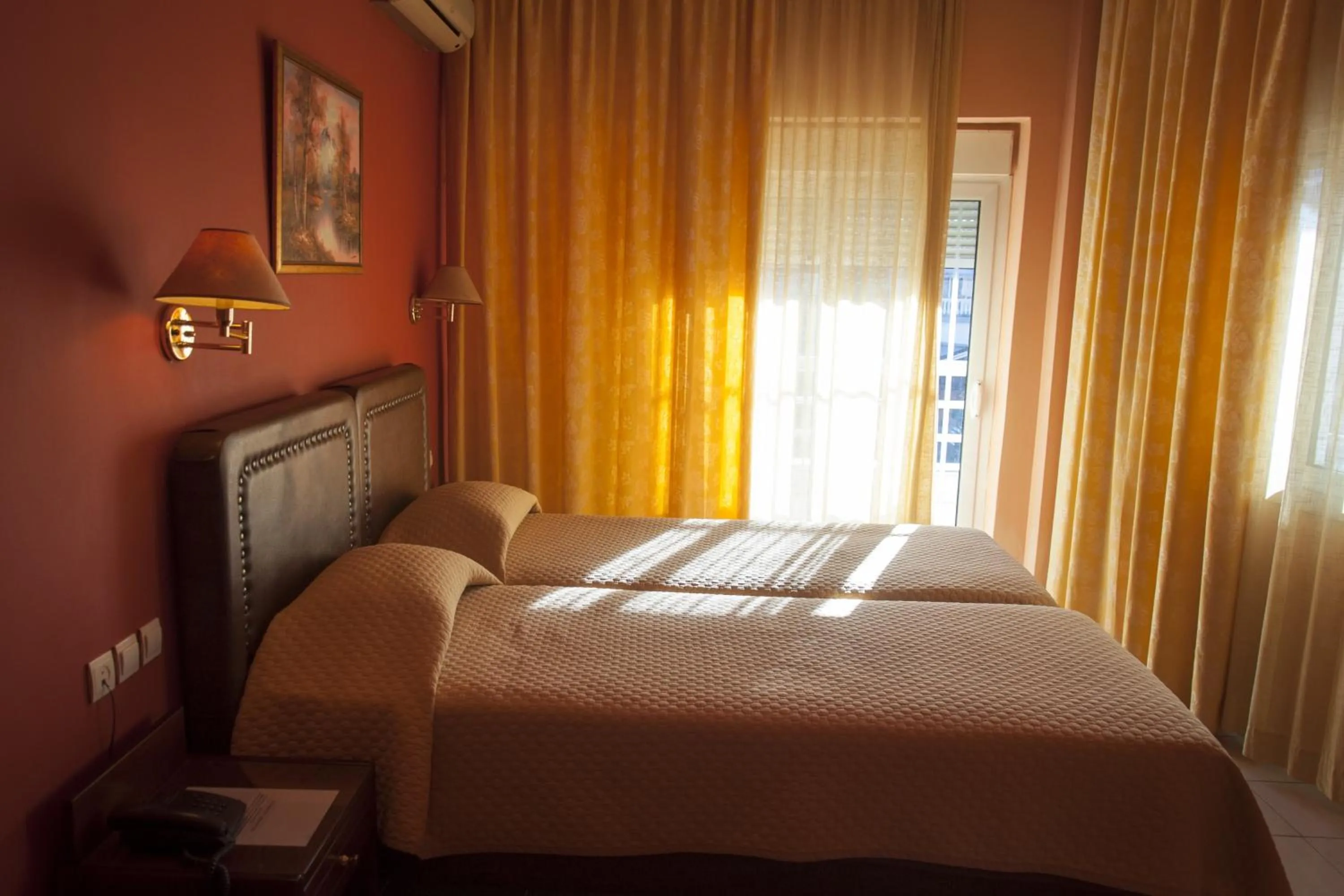 Bed in Hotel Marianna