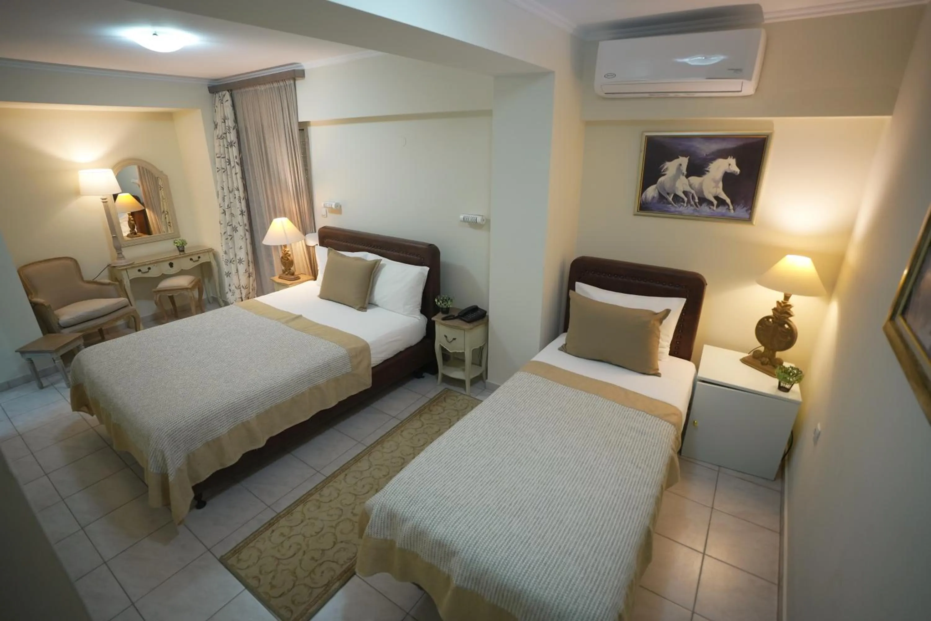 Bed in Hotel Marianna