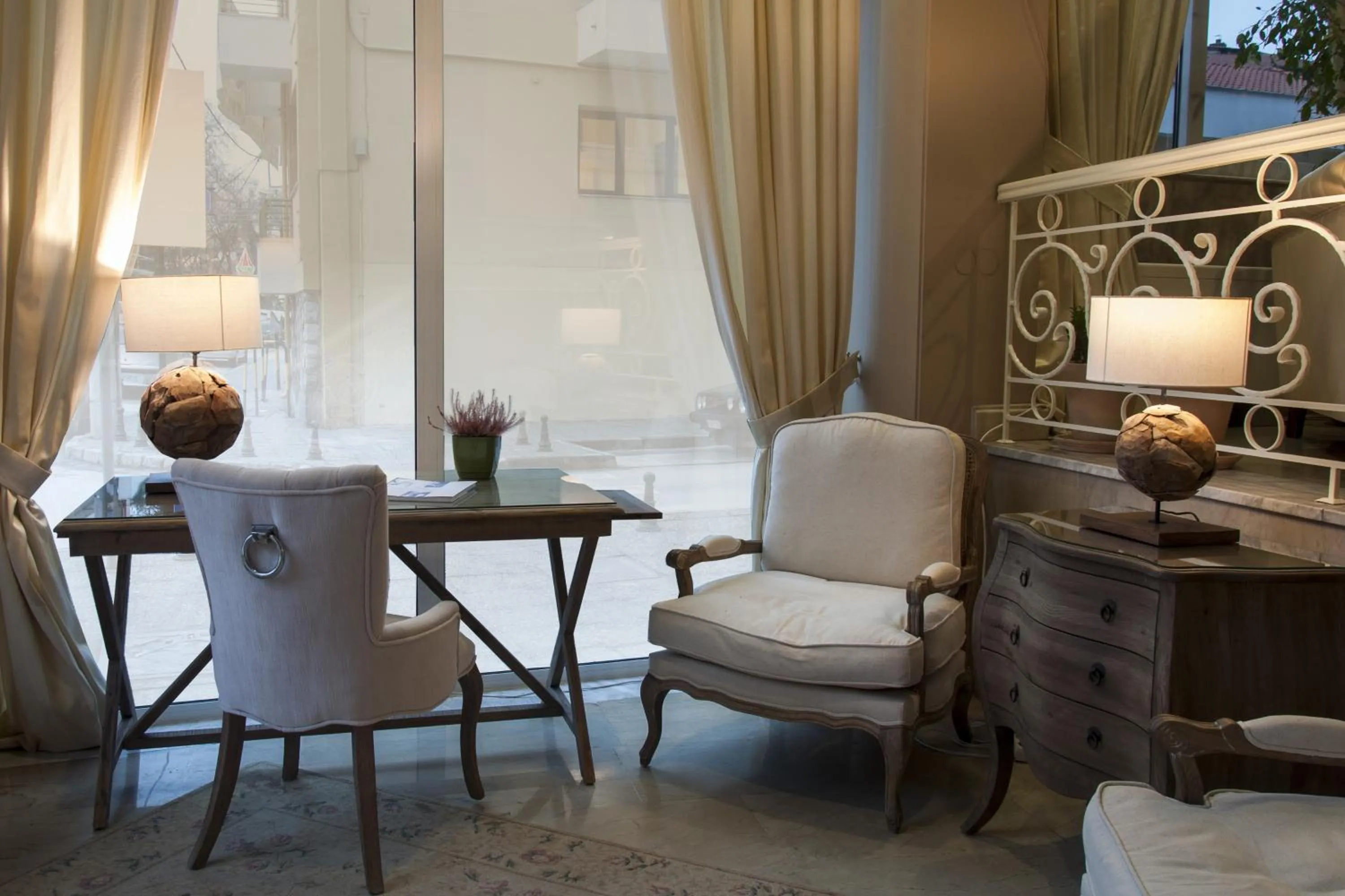 Lobby or reception in Hotel Marianna