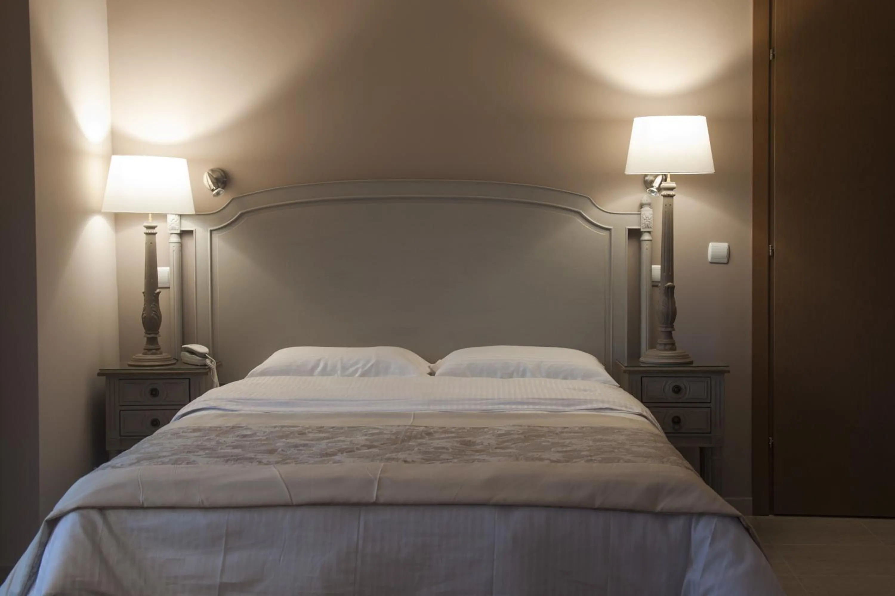 Bed in Hotel Marianna