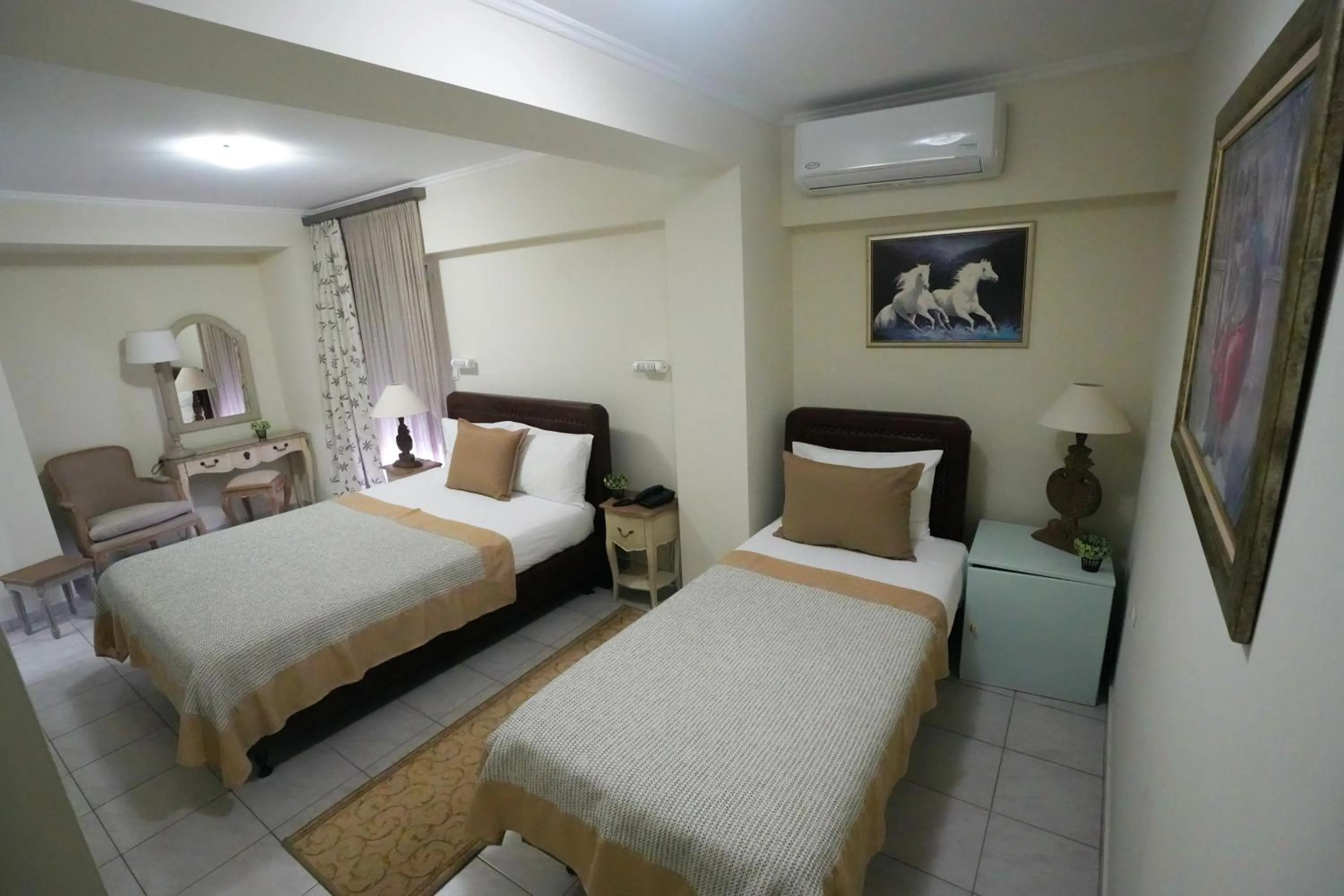 Bed in Hotel Marianna