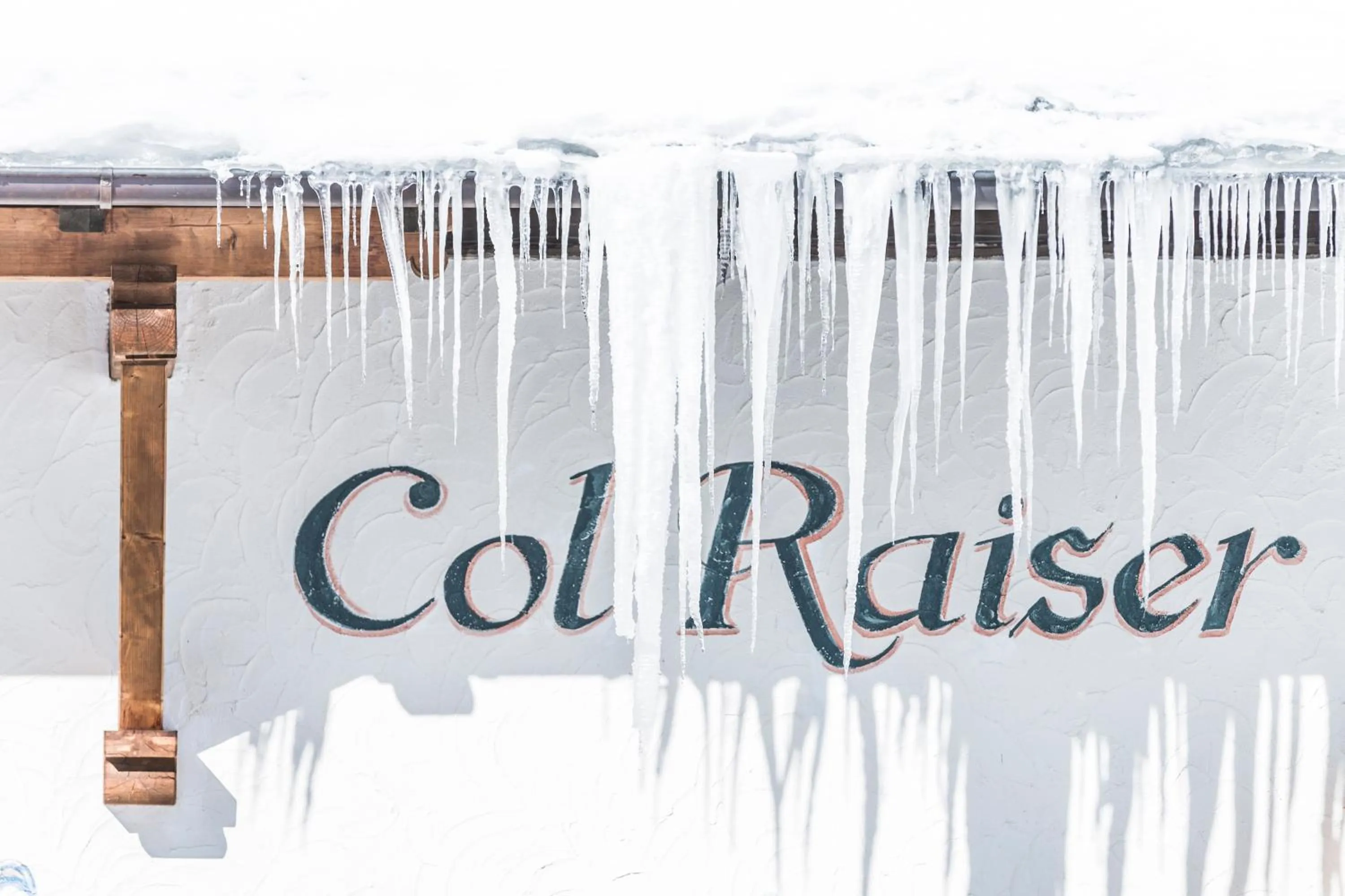 Decorative detail in Almhotel Col Raiser