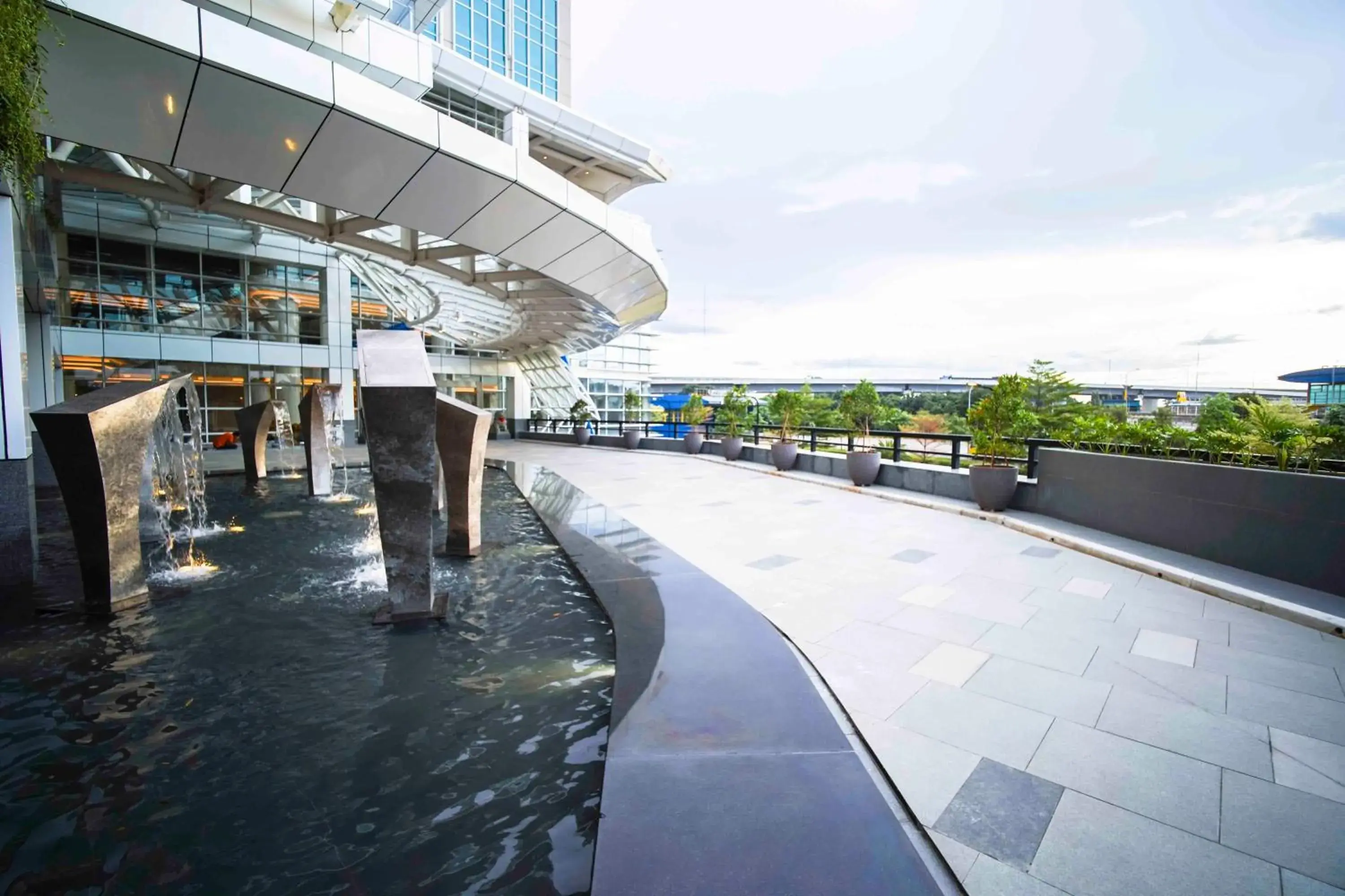 Facade/entrance in Nuanza Hotel & Convention Cikarang Facade/entrance in Nuanza Hotel & Convention Cikarang