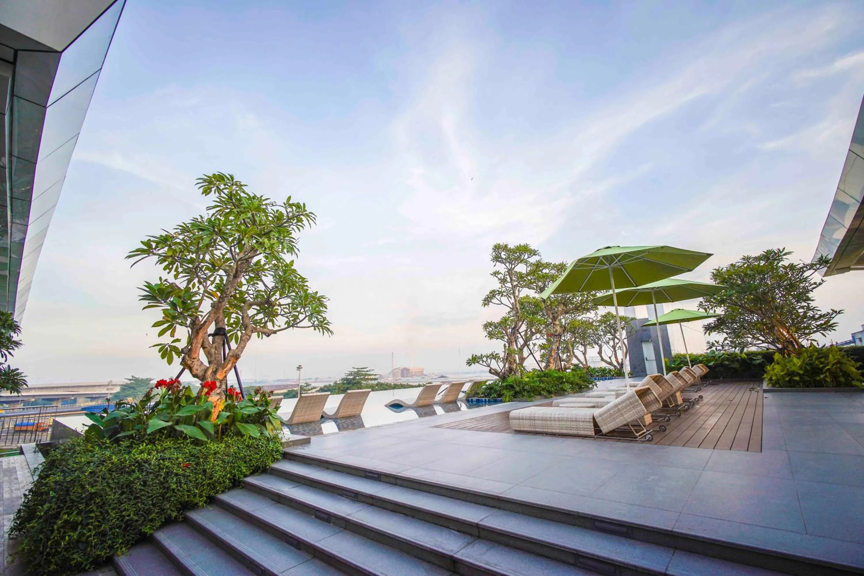 Swimming pool in Nuanza Hotel & Convention Cikarang