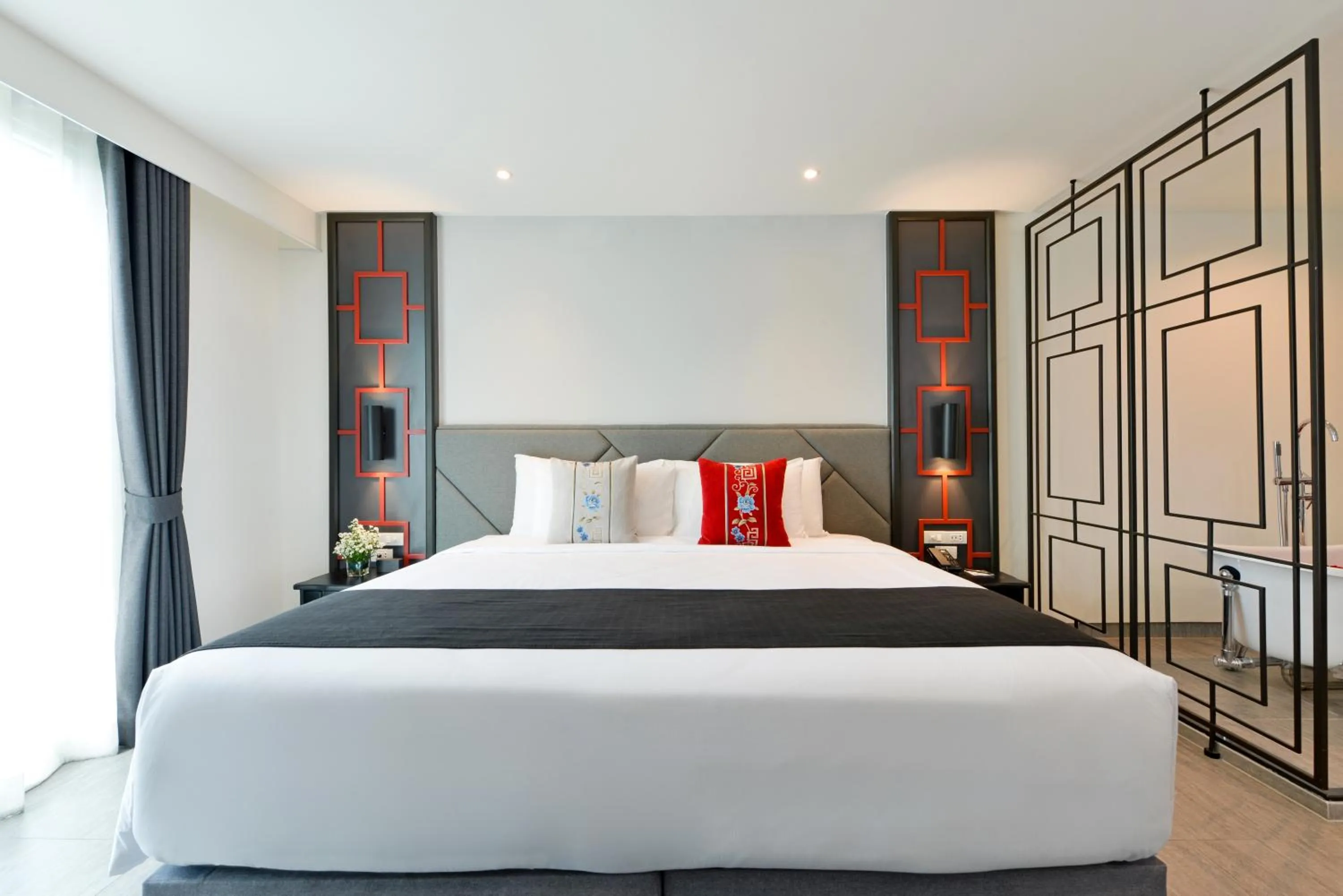 Bed in Villa De Pranakorn