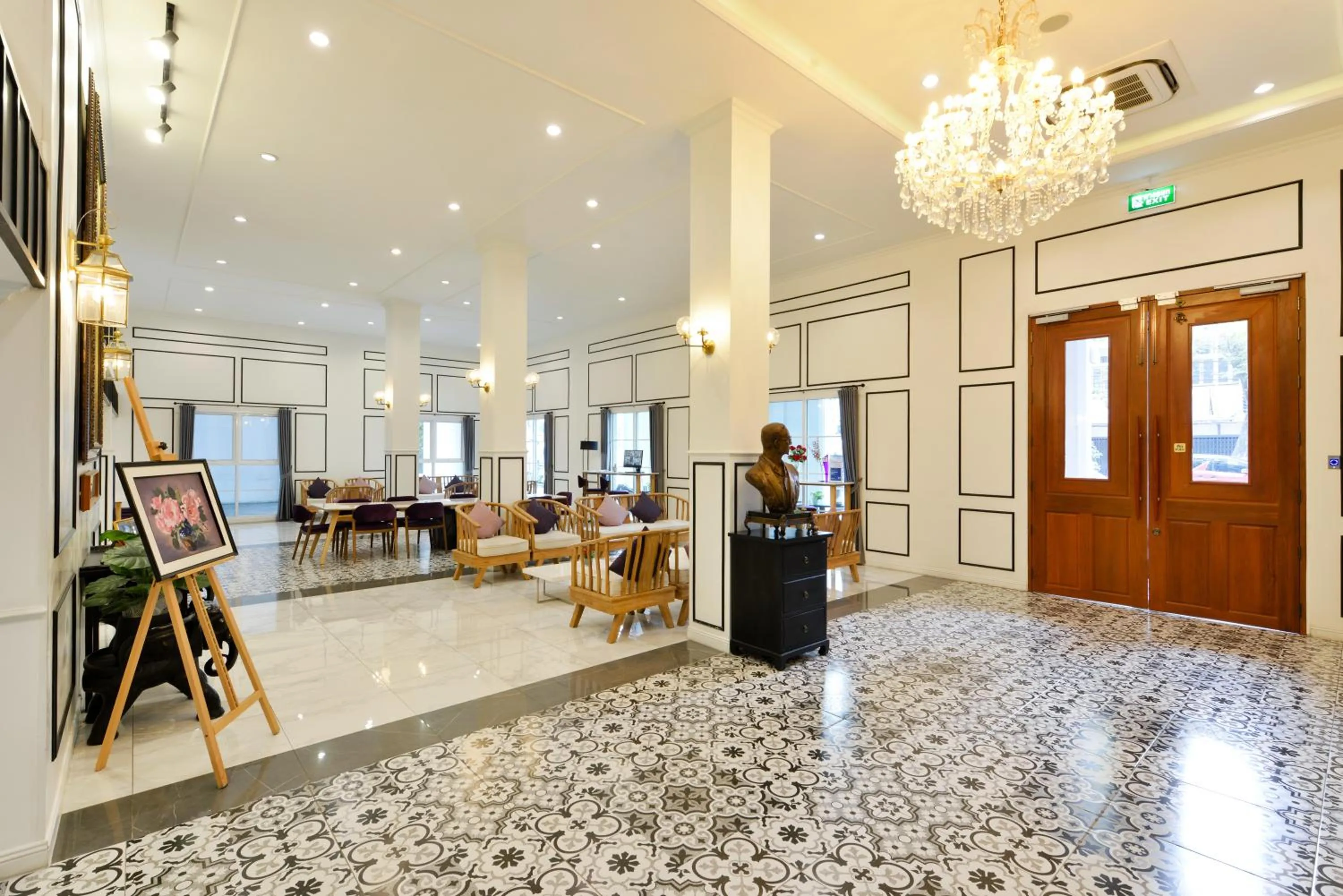 Lobby or reception in Villa De Pranakorn