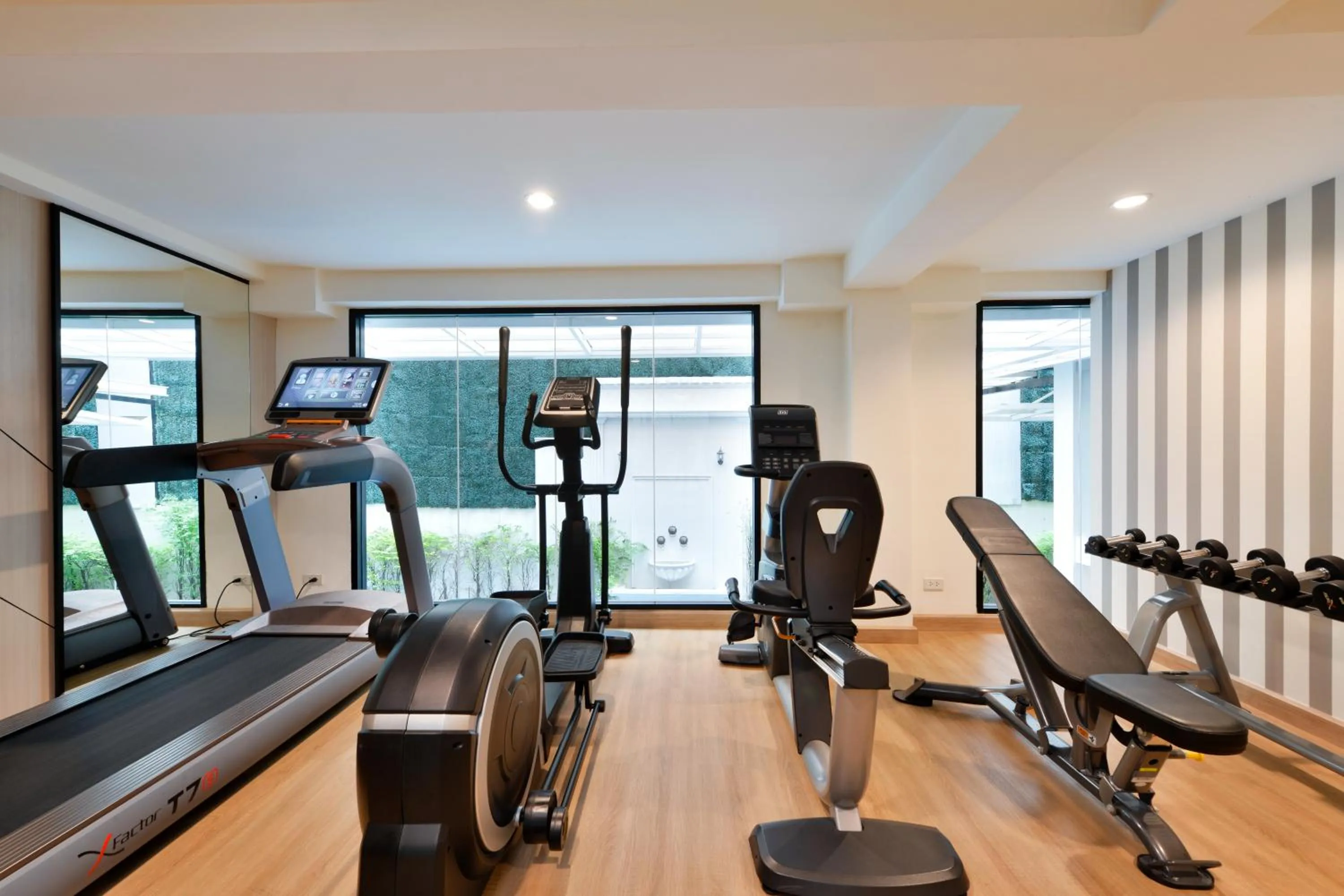 Fitness centre/facilities in Villa De Pranakorn
