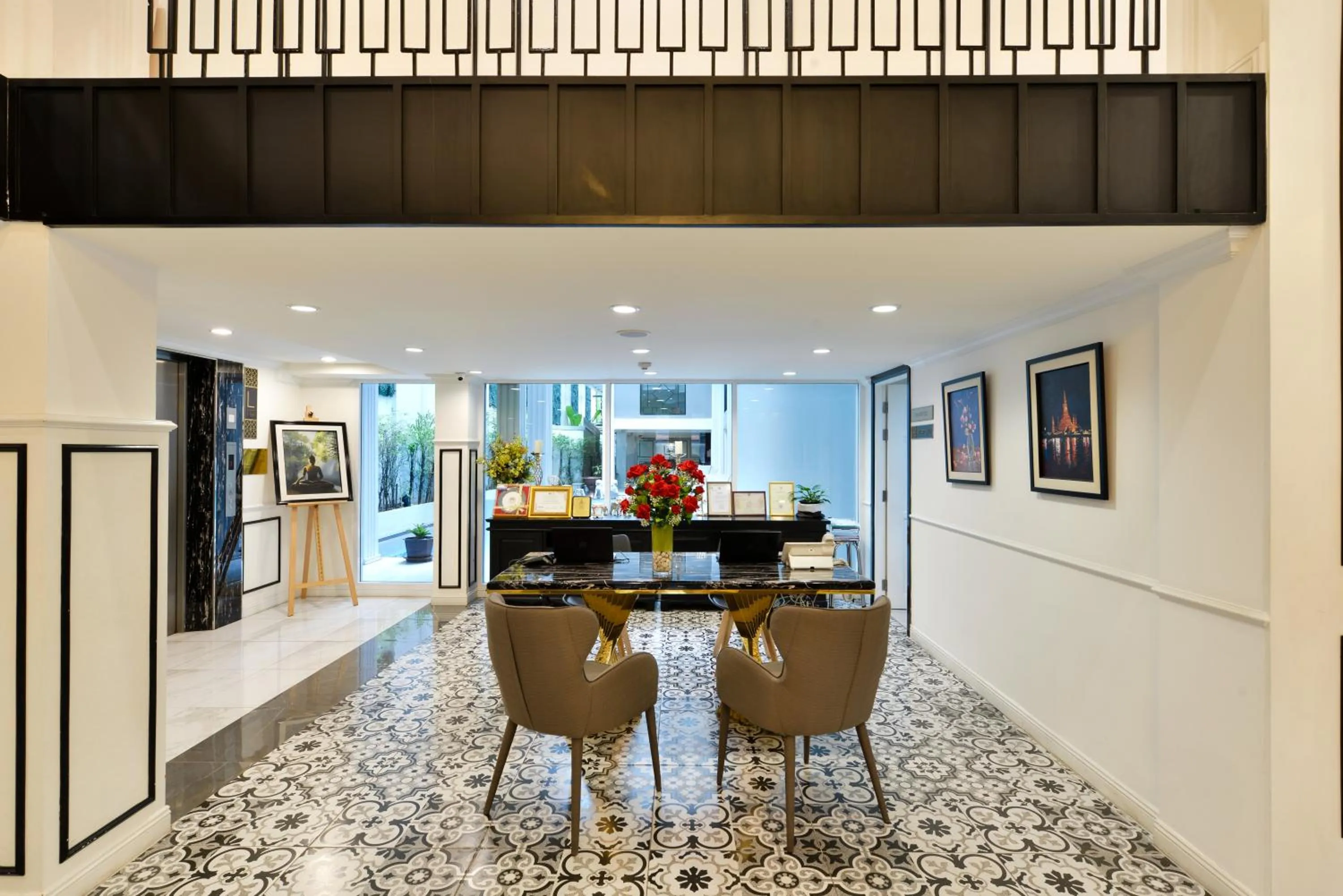 Lobby or reception in Villa De Pranakorn