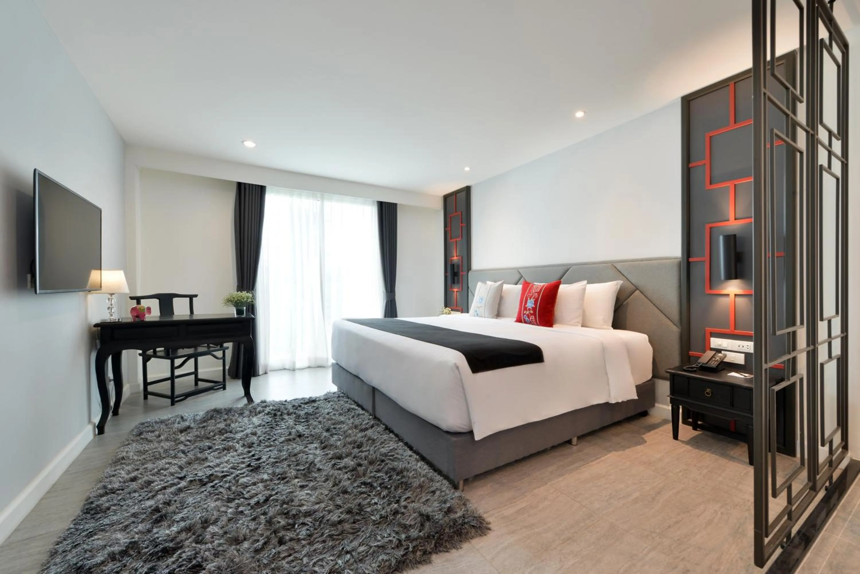 Bed in Villa De Pranakorn