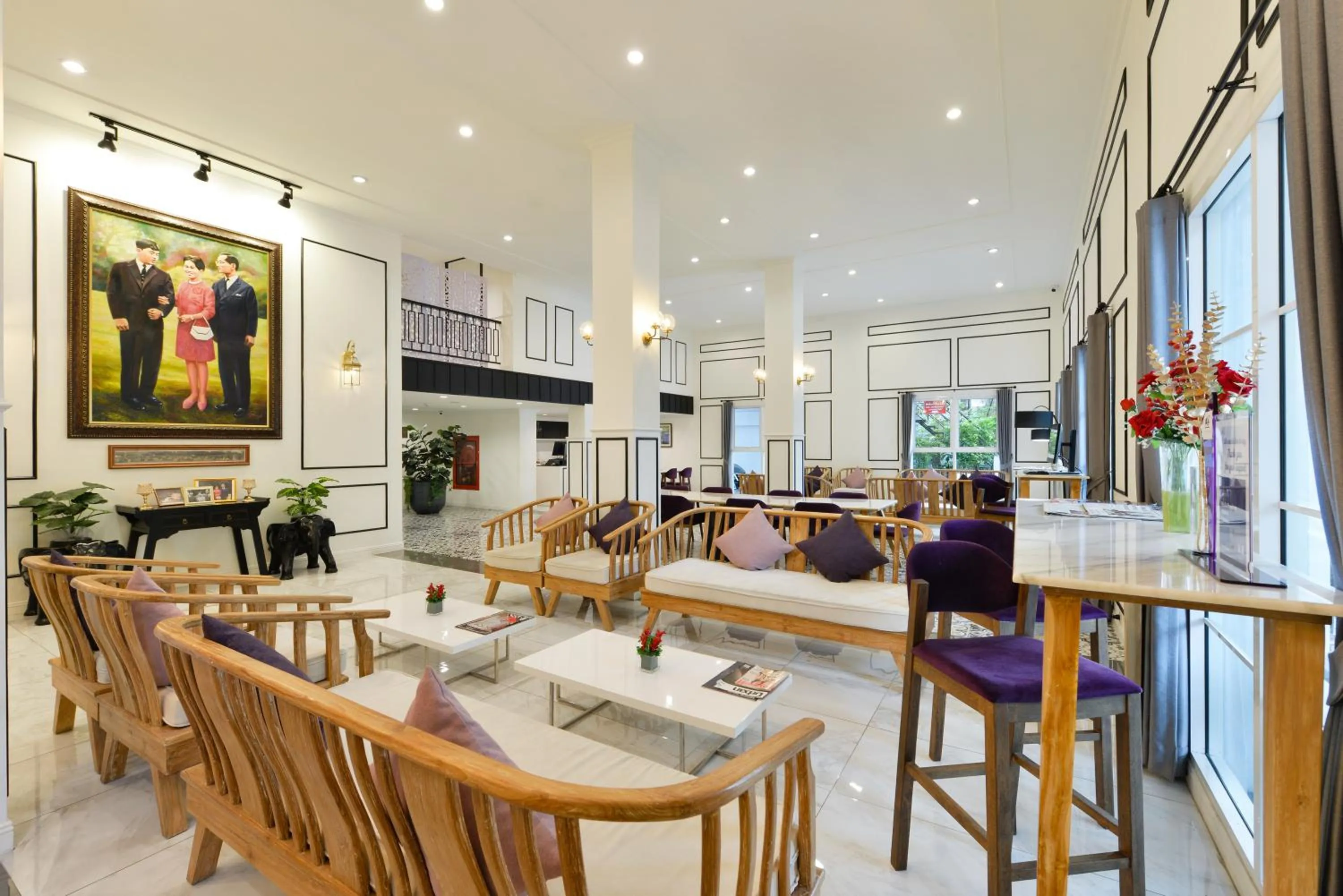 Lobby or reception in Villa De Pranakorn