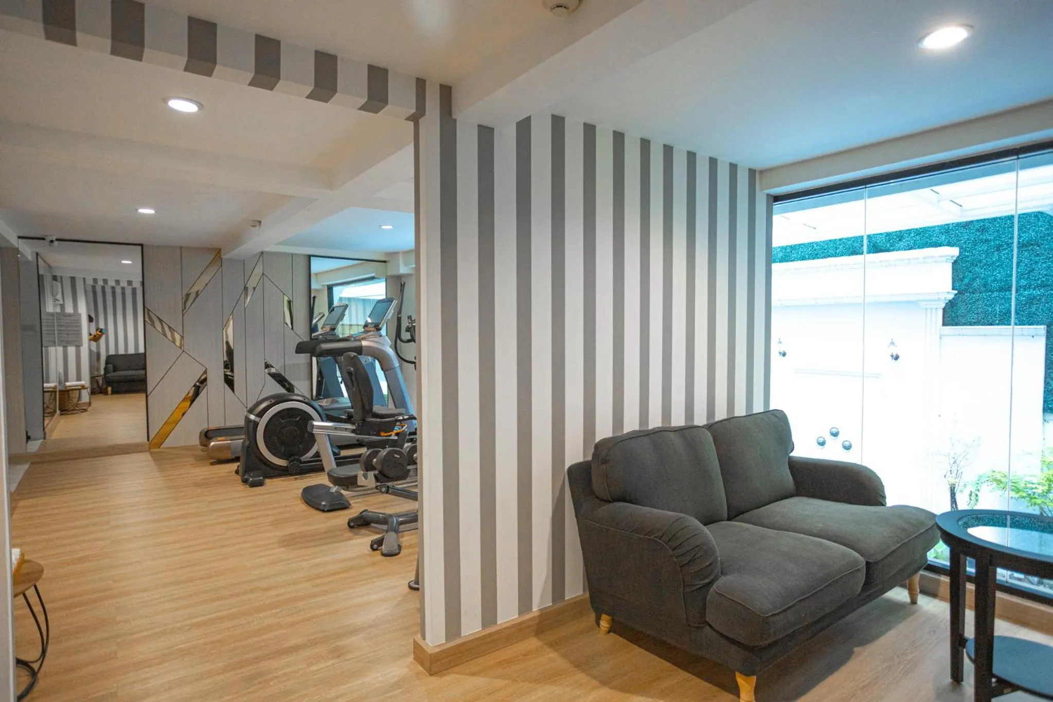 Fitness centre/facilities in Villa De Pranakorn
