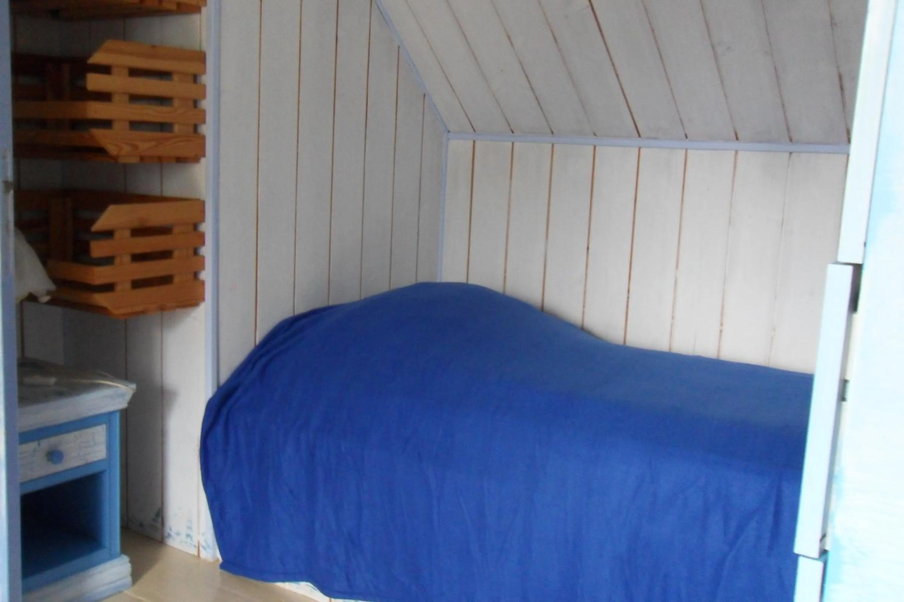 Bed in Gîtes Manoir du Buquet