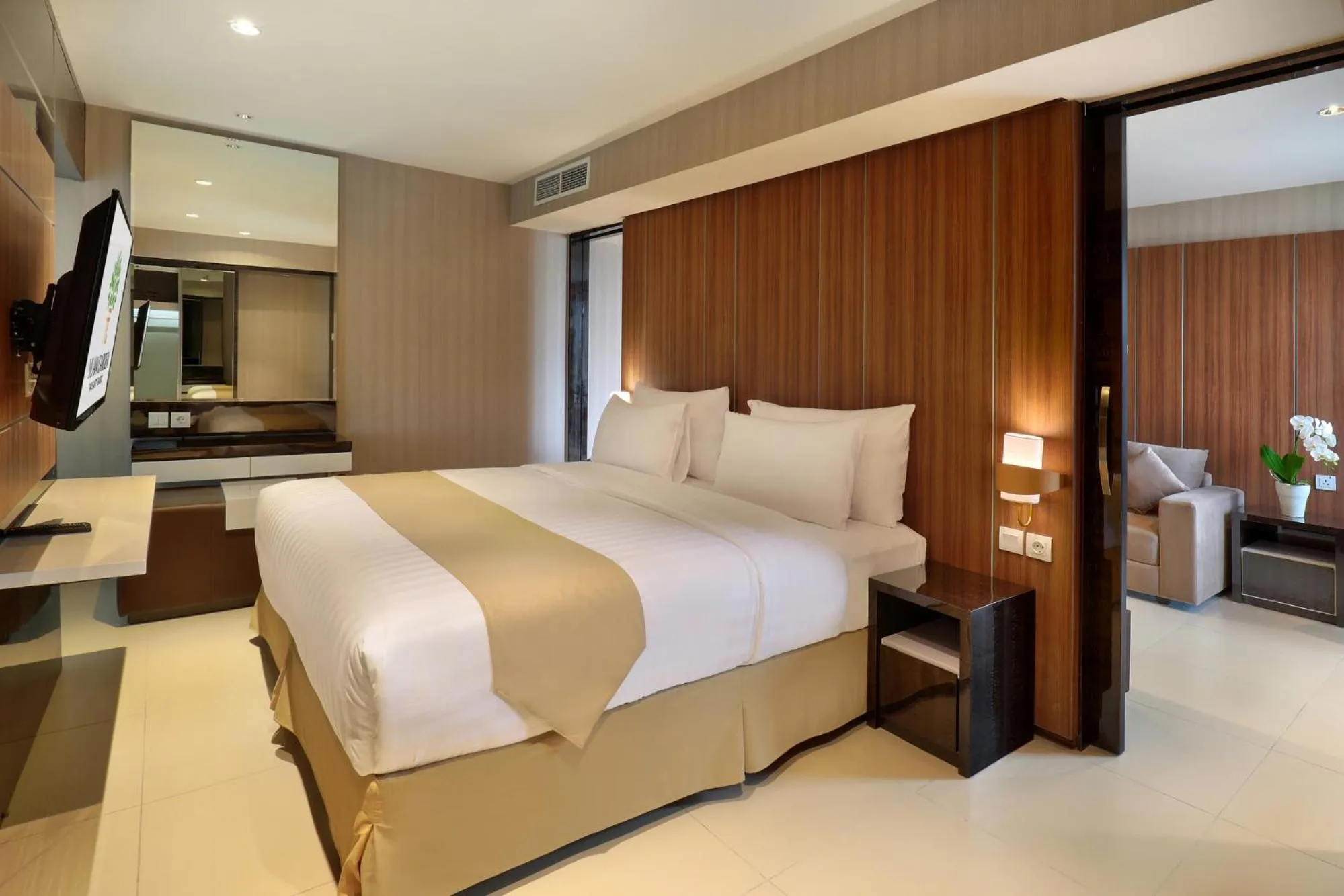 Bed in Yuan Garden Pasar Baru