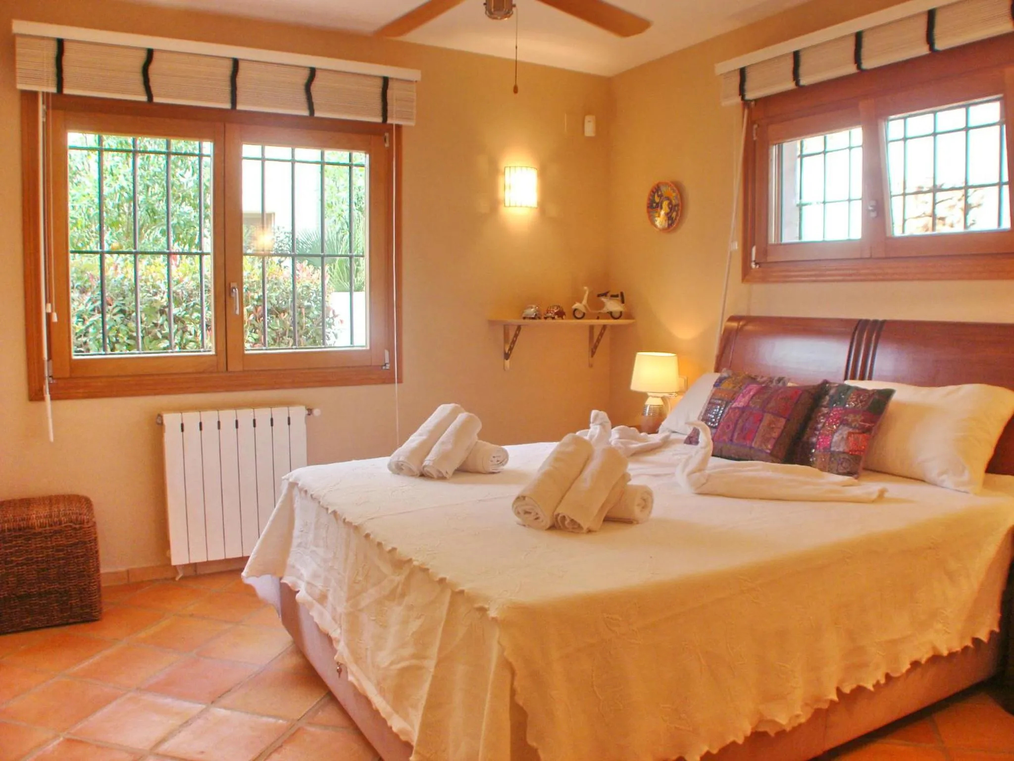 Bed in Villa Relax