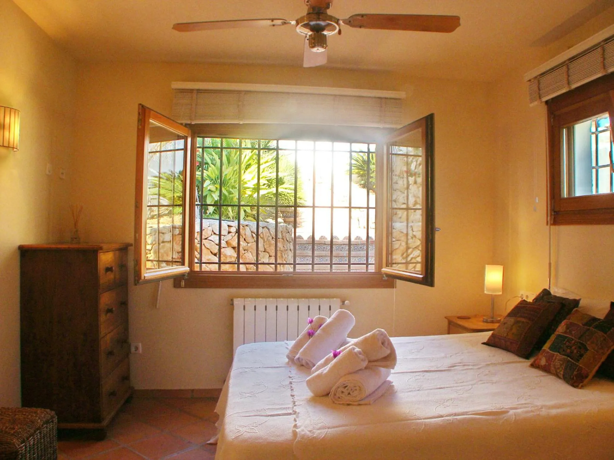 Bed in Villa Relax
