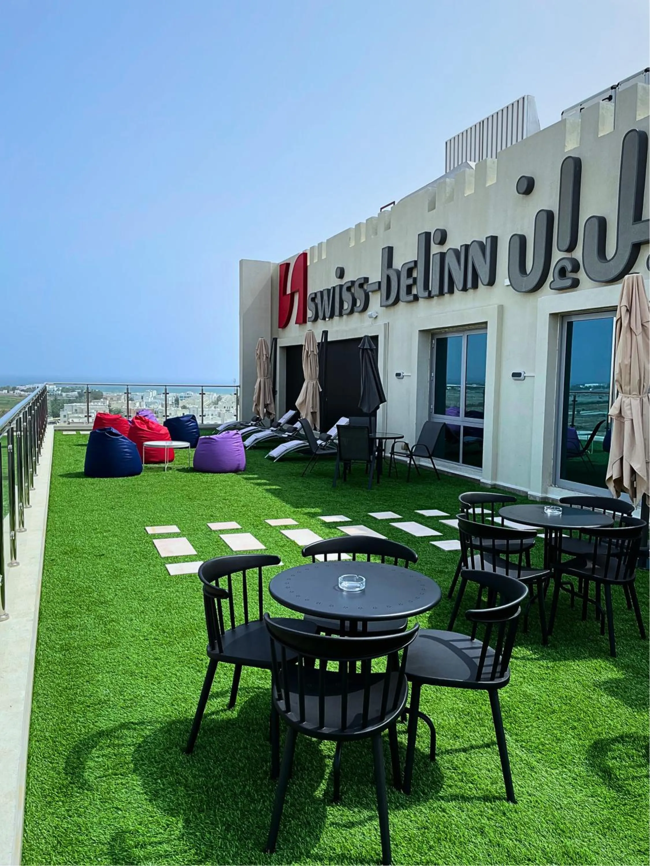 Balcony/Terrace in Swiss-Belinn Airport Muscat Oman