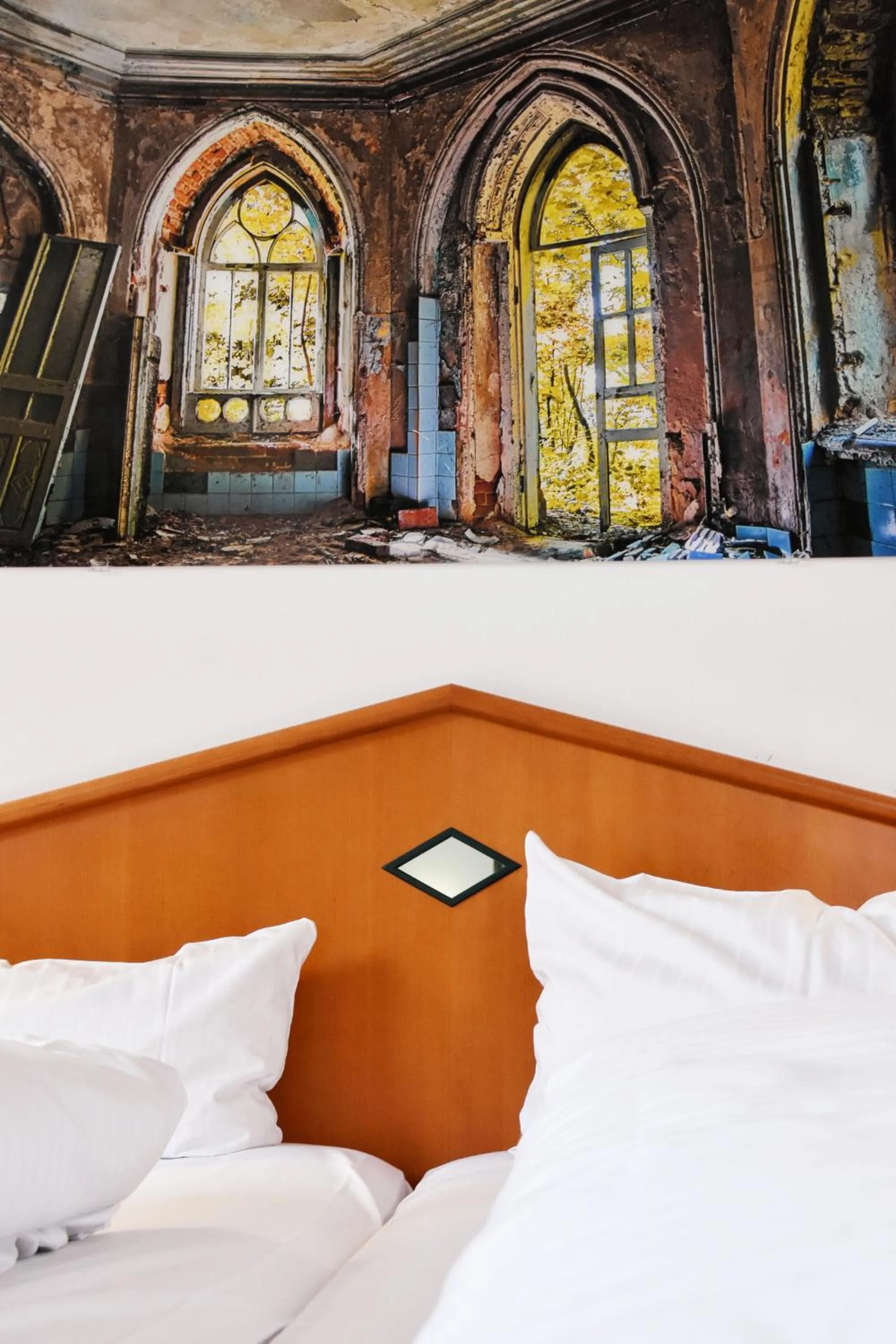 Bed in Palazzo Hotel - direkt im Zentrum